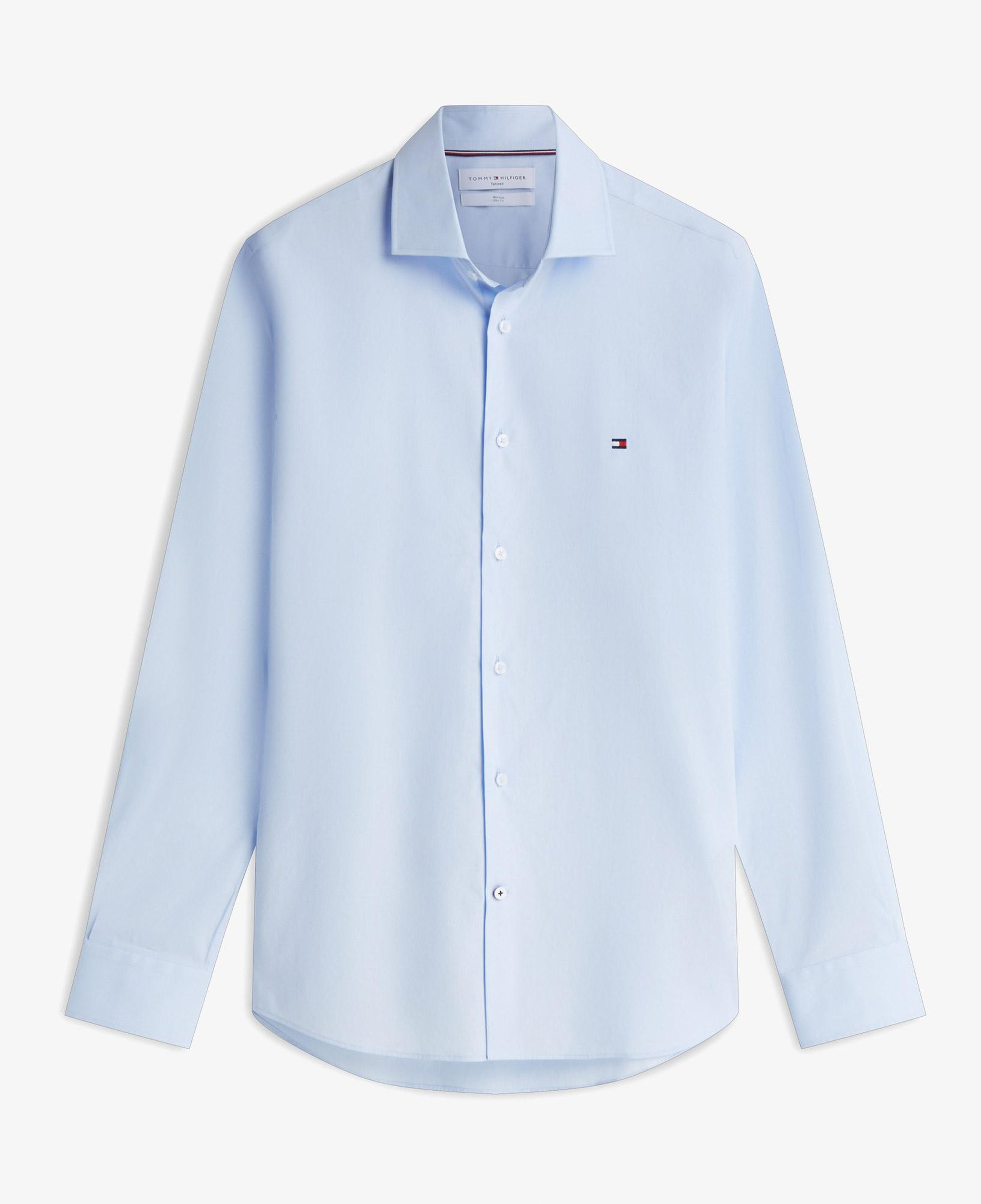 Tommy Hilfiger Non Iron Erkek Mavi Gömlek