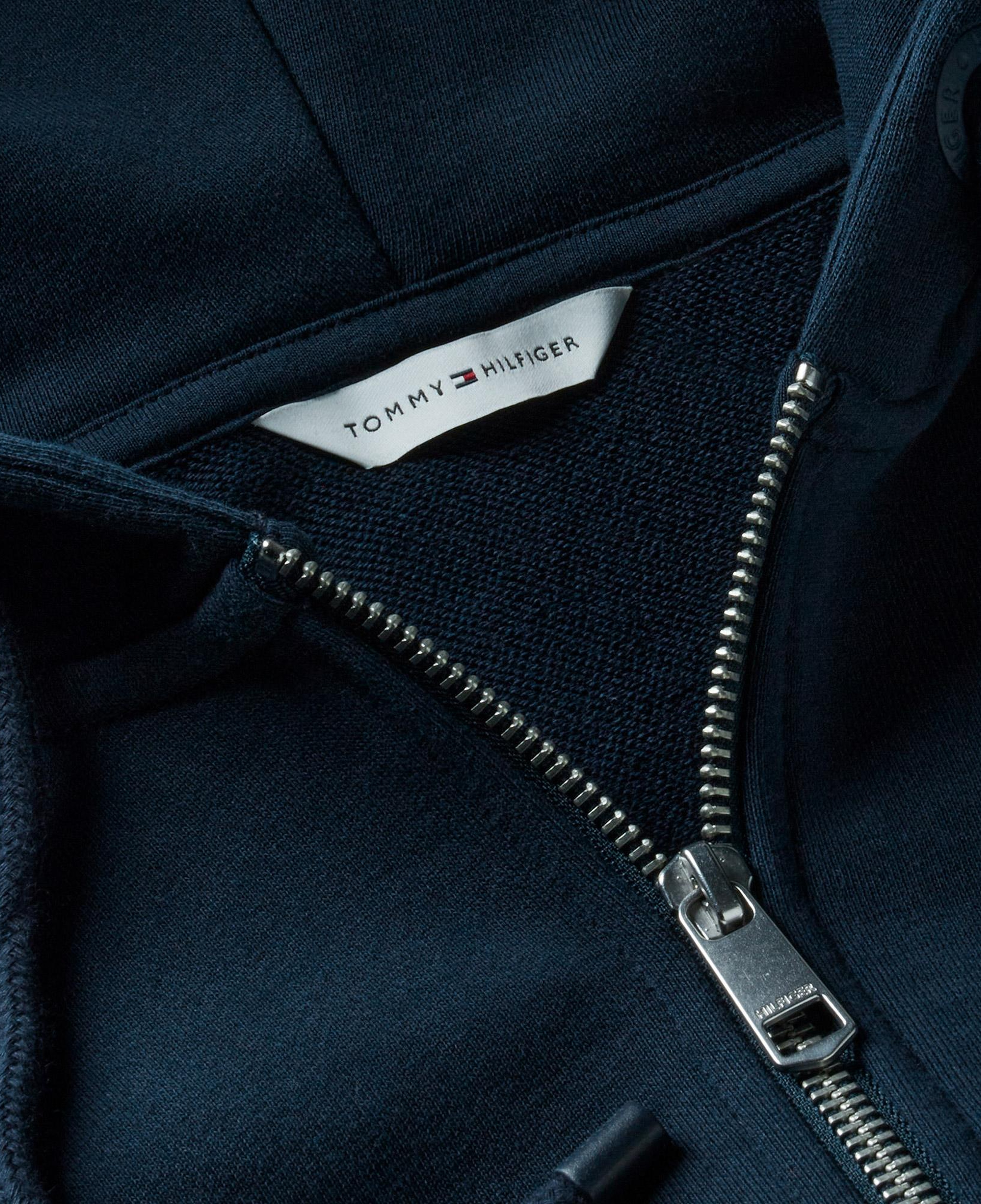Tommy Hilfiger Roundal Zip-Up Kadın Mavi Sweatshirt