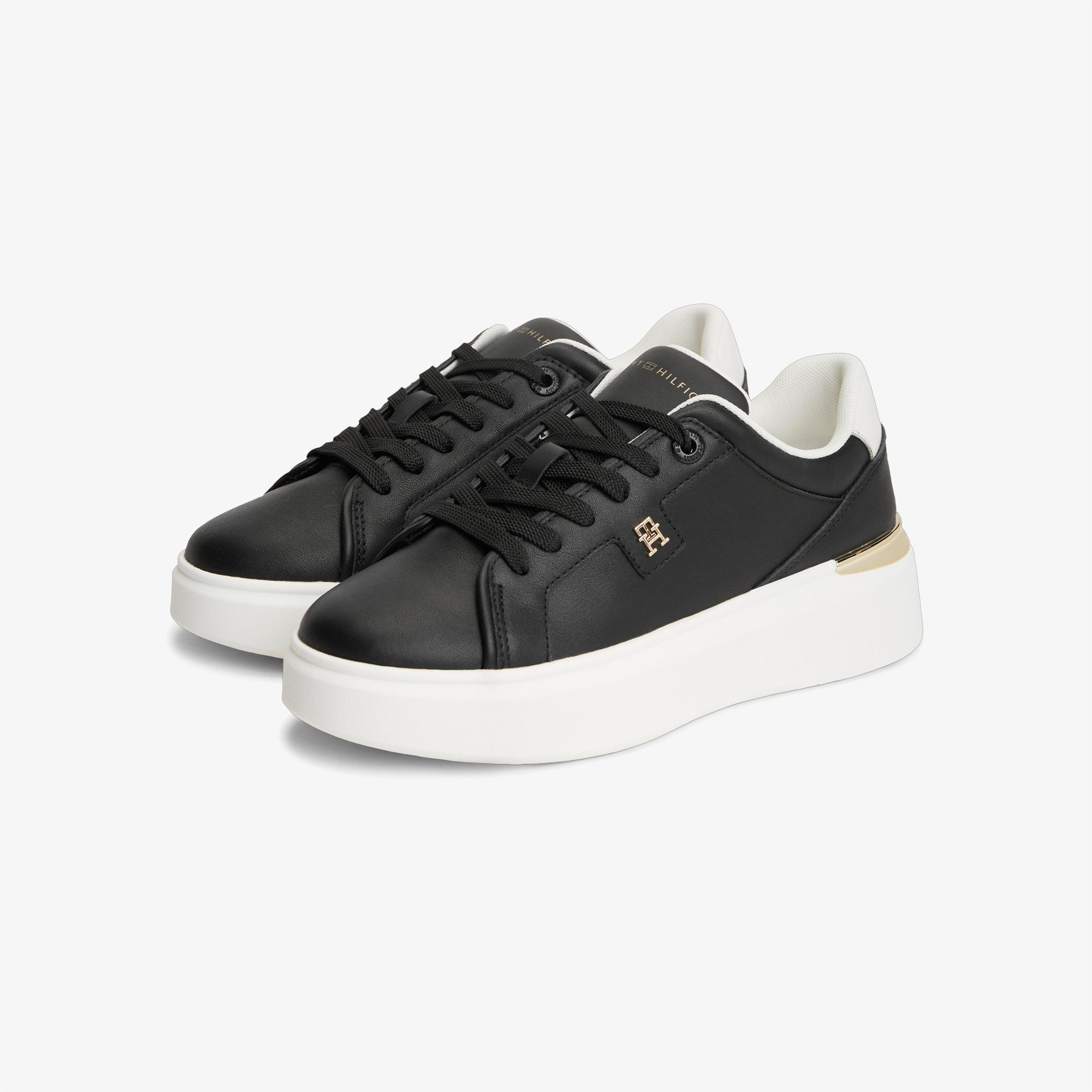 Tommy Hilfiger Chic Platform Kadın Siyah Sneaker