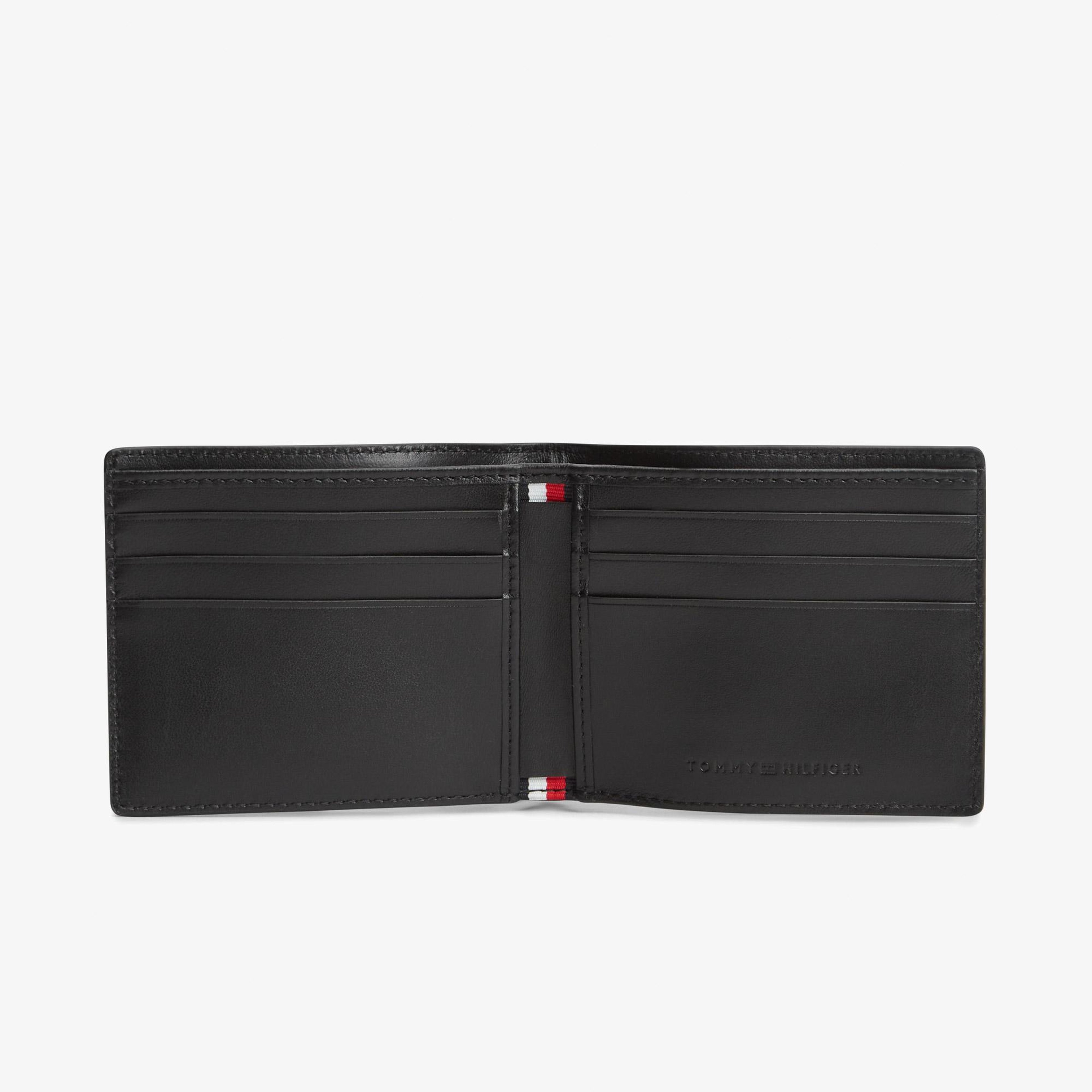 Tommy Hilfiger Foundation Mini Erkek Siyah Cüzdan
