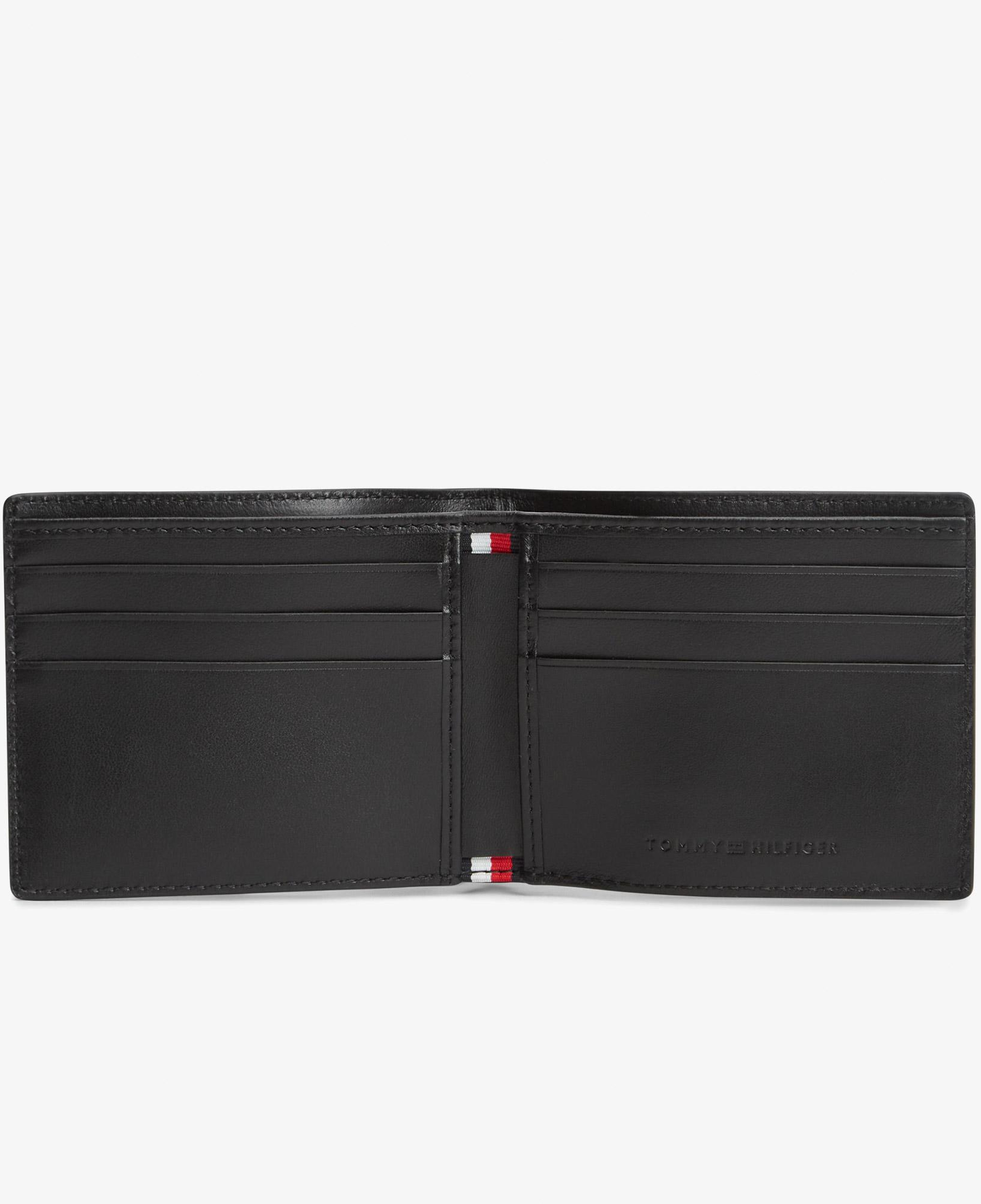 Tommy Hilfiger Foundation Mini Erkek Siyah Cüzdan