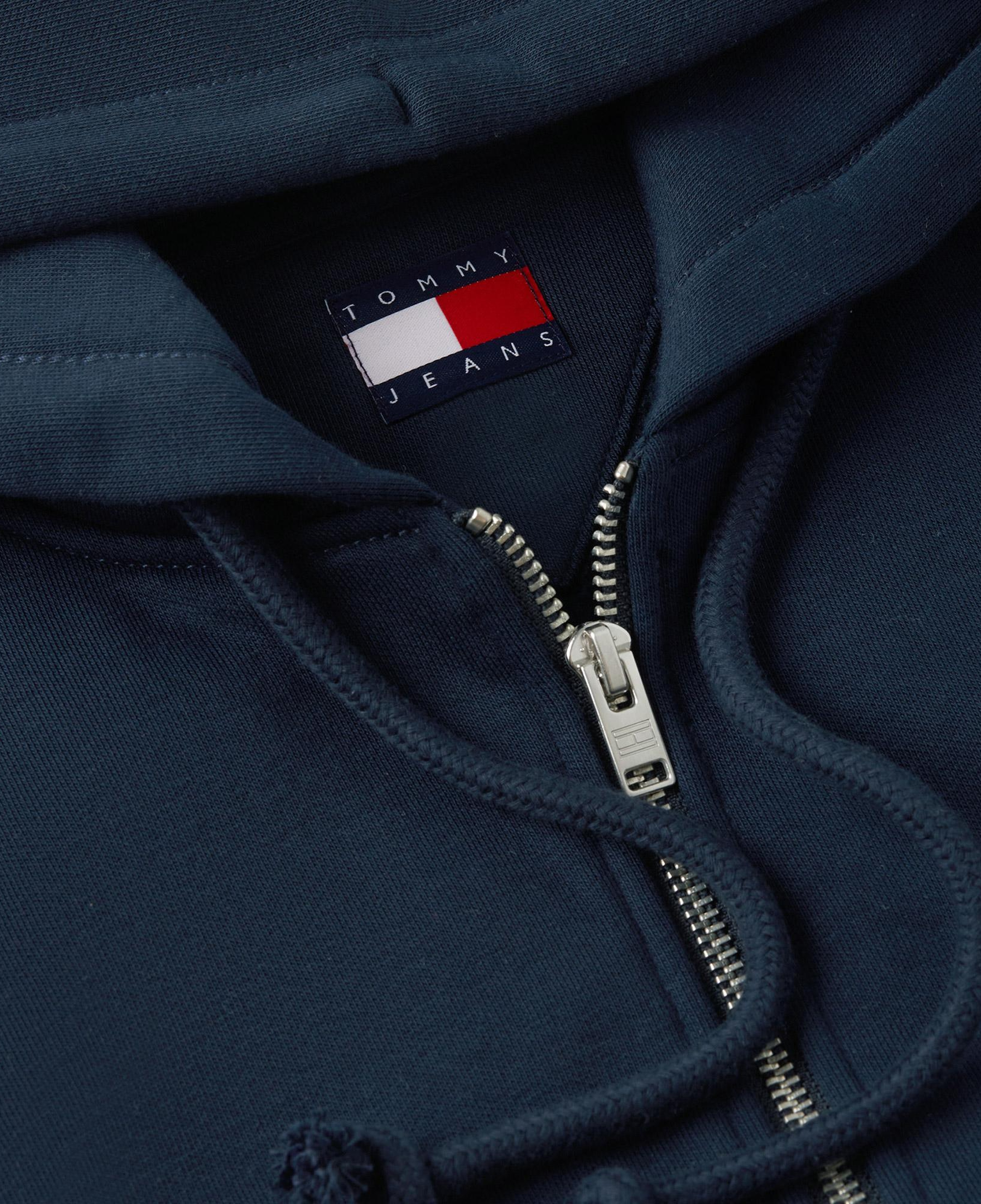 Tommy Hilfiger Dna Backprint Erkek Mavi Sweatshirt