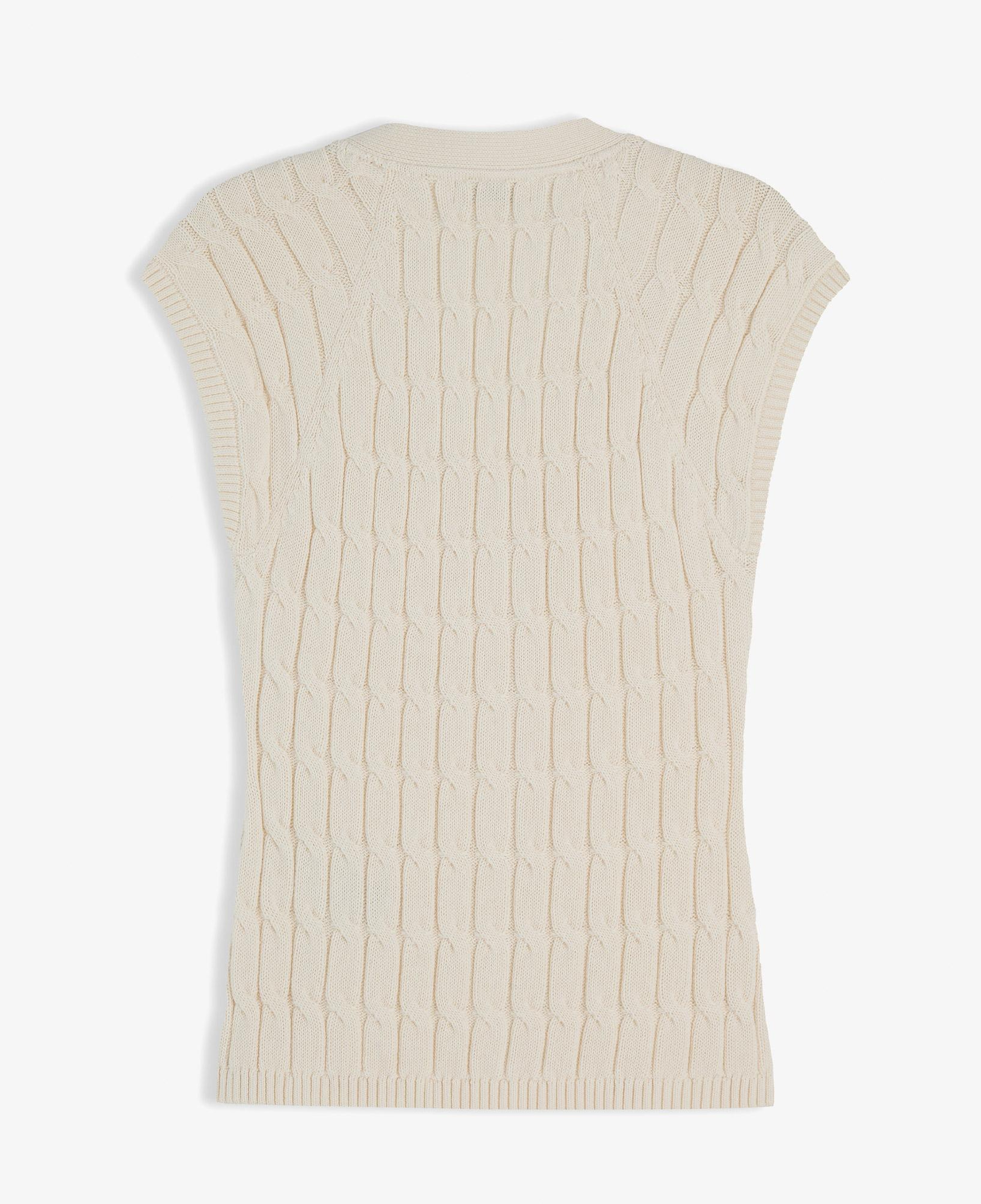 Tommy Hilfiger Mid Cable Cardi Kadın Sarı Triko
