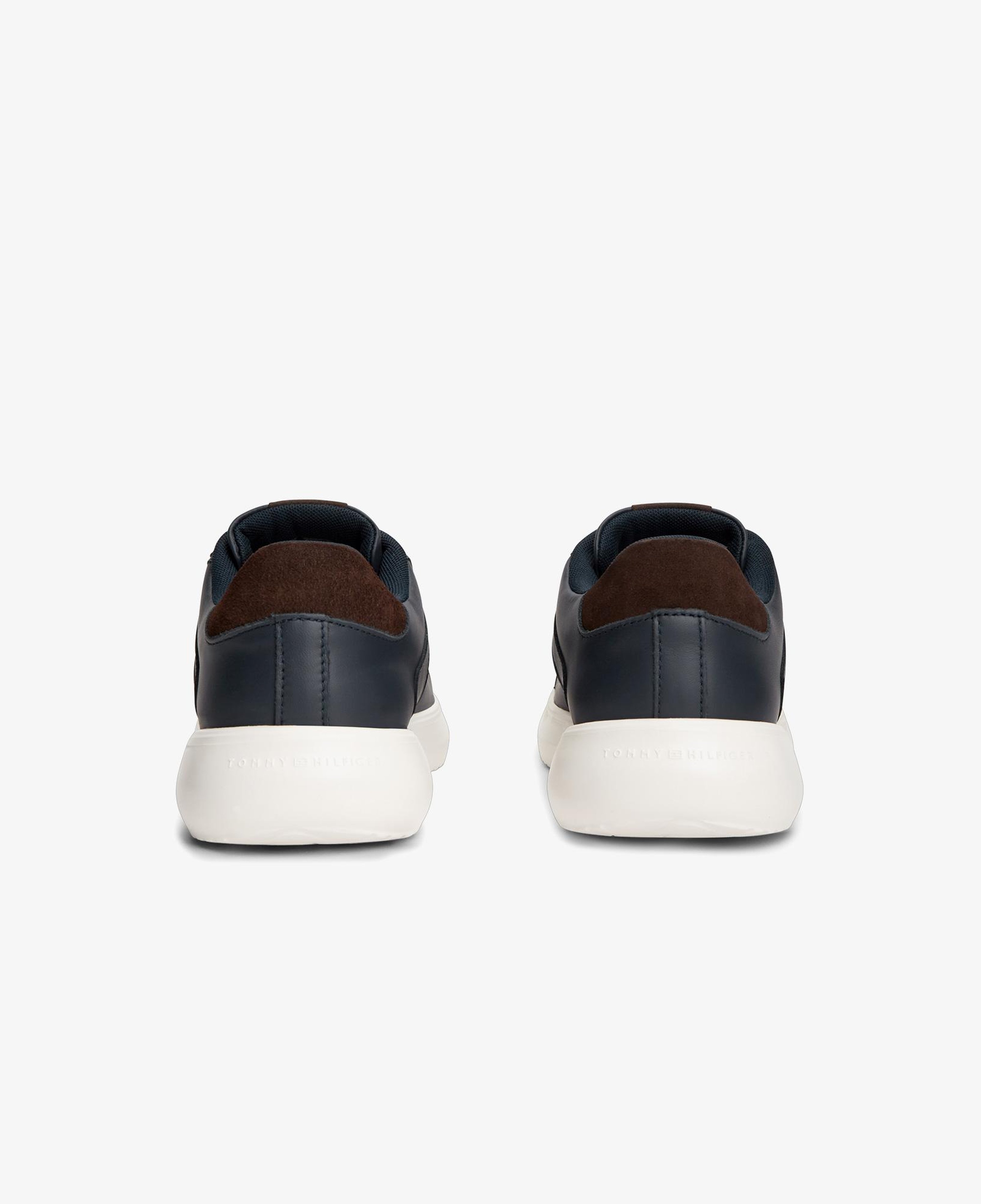 Tommy Hilfiger Modern Lightcup Leather Erkek Mavi Sneaker