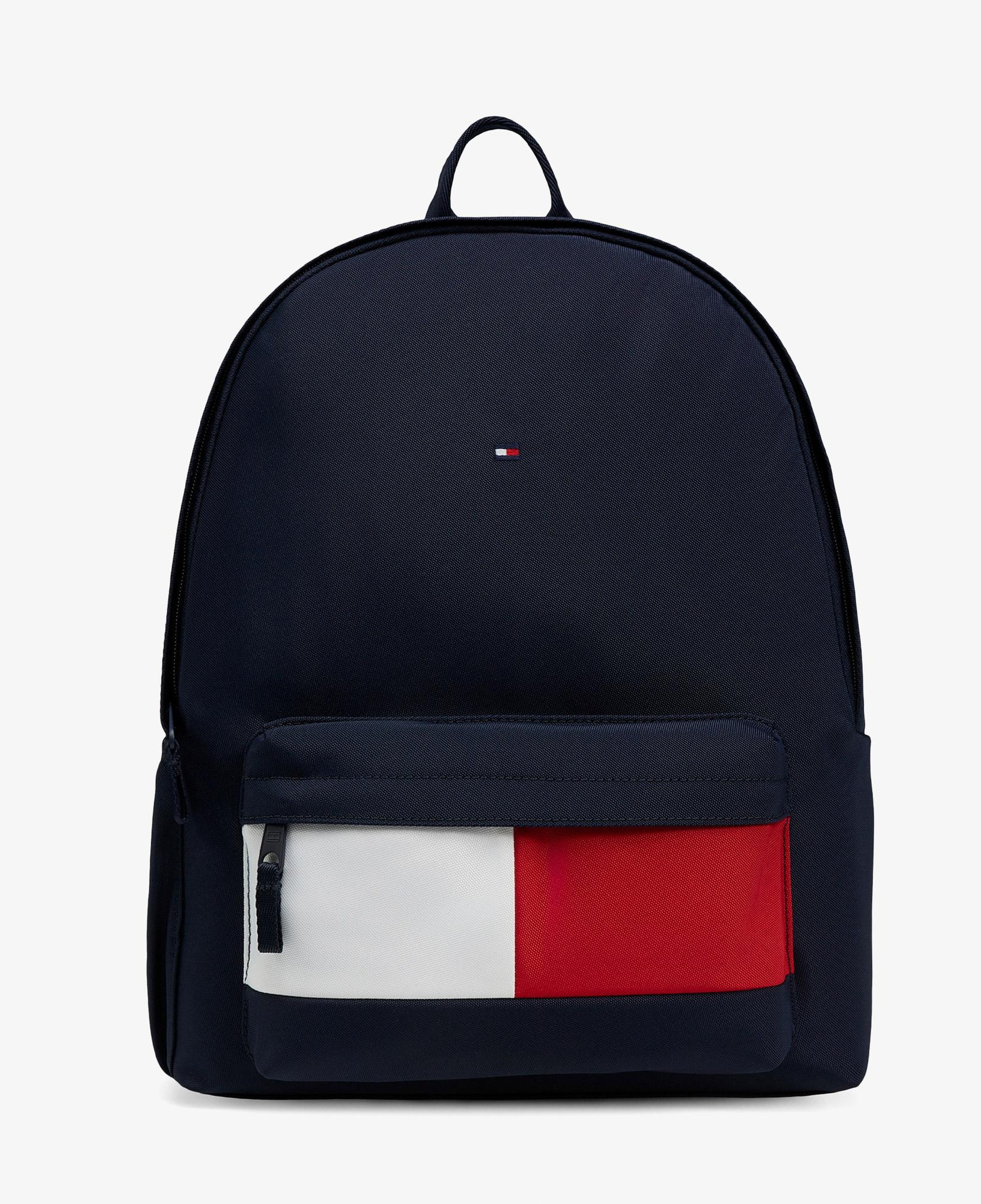 Tommy Hilfiger Essential Flag Çocuk Mavi Sırt Çantası