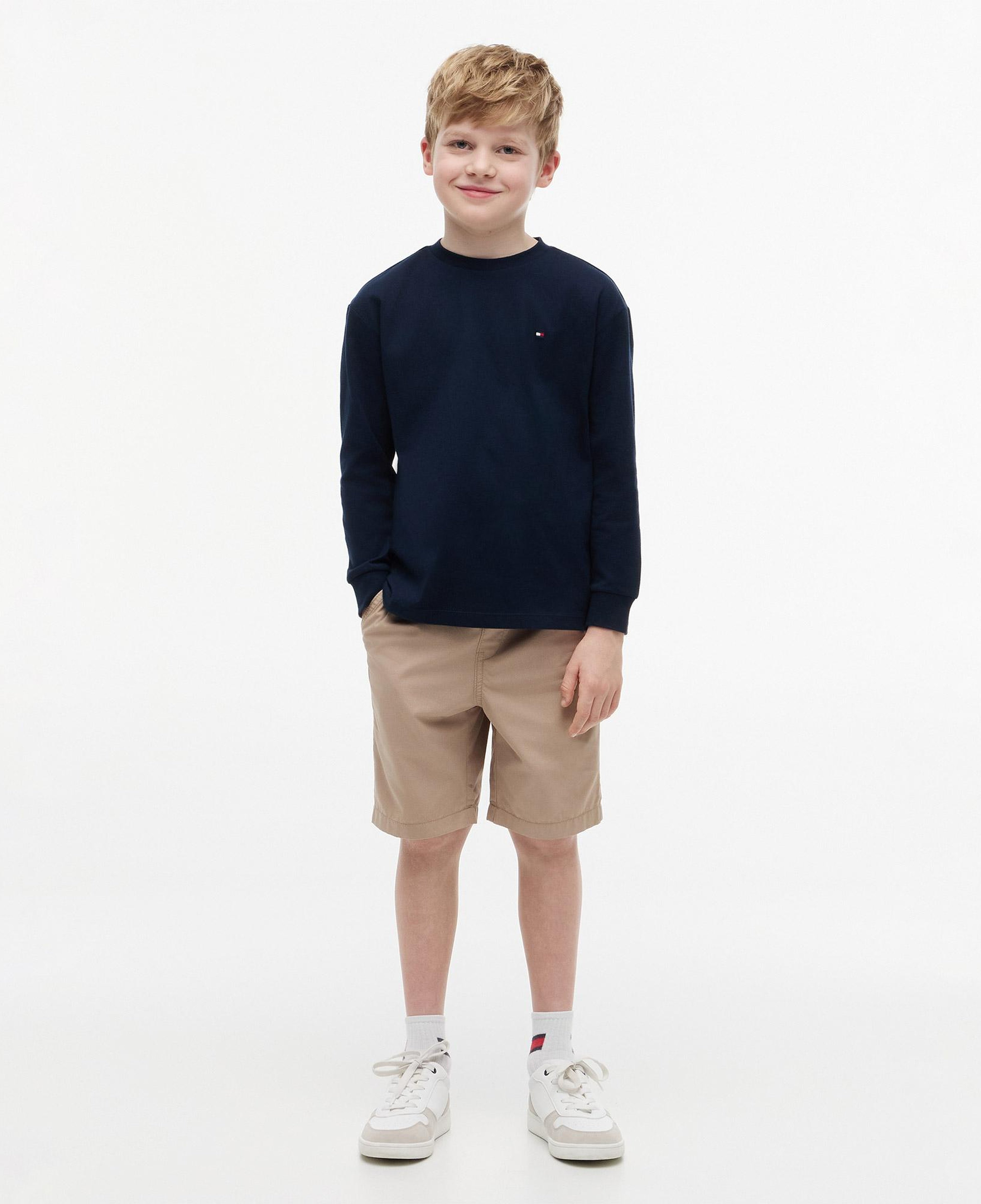 Tommy Hilfiger Essential Çocuk Mavi T-Shirt