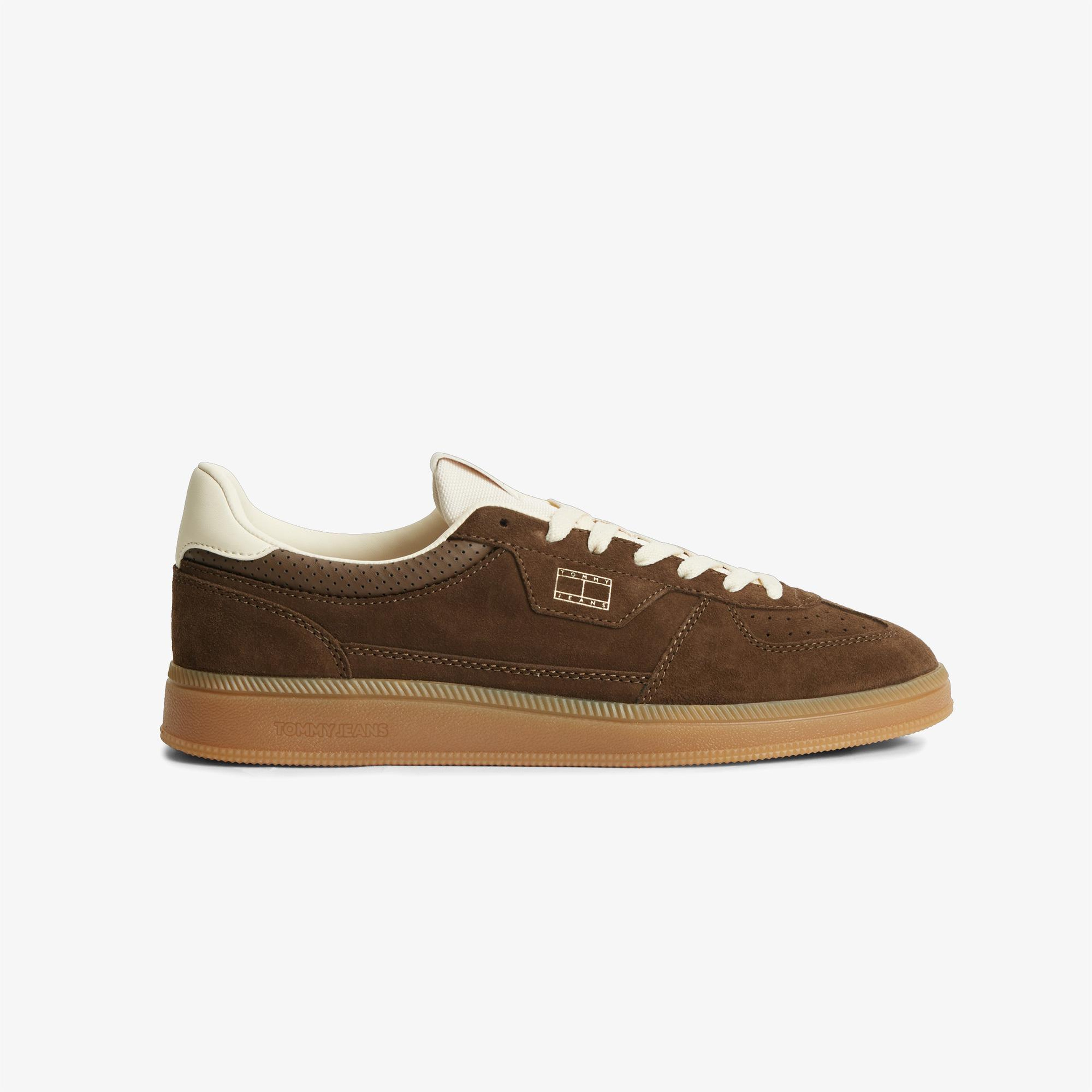 Tommy Hilfiger The Greenwich Edge Suede Erkek Kahverengi Sneaker