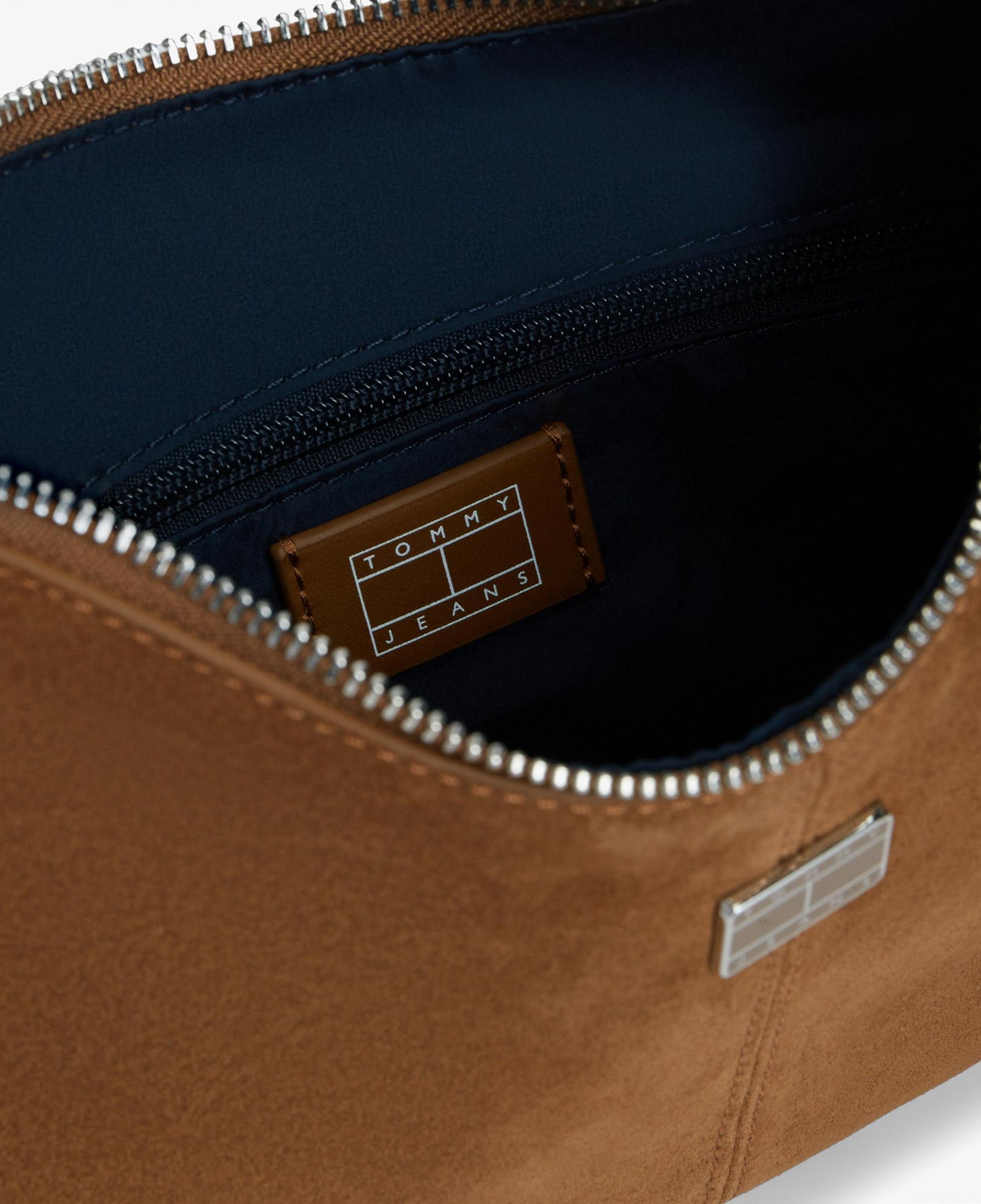Tommy Hilfiger Slouchy Suede Kadın Kahverengi El Çantası