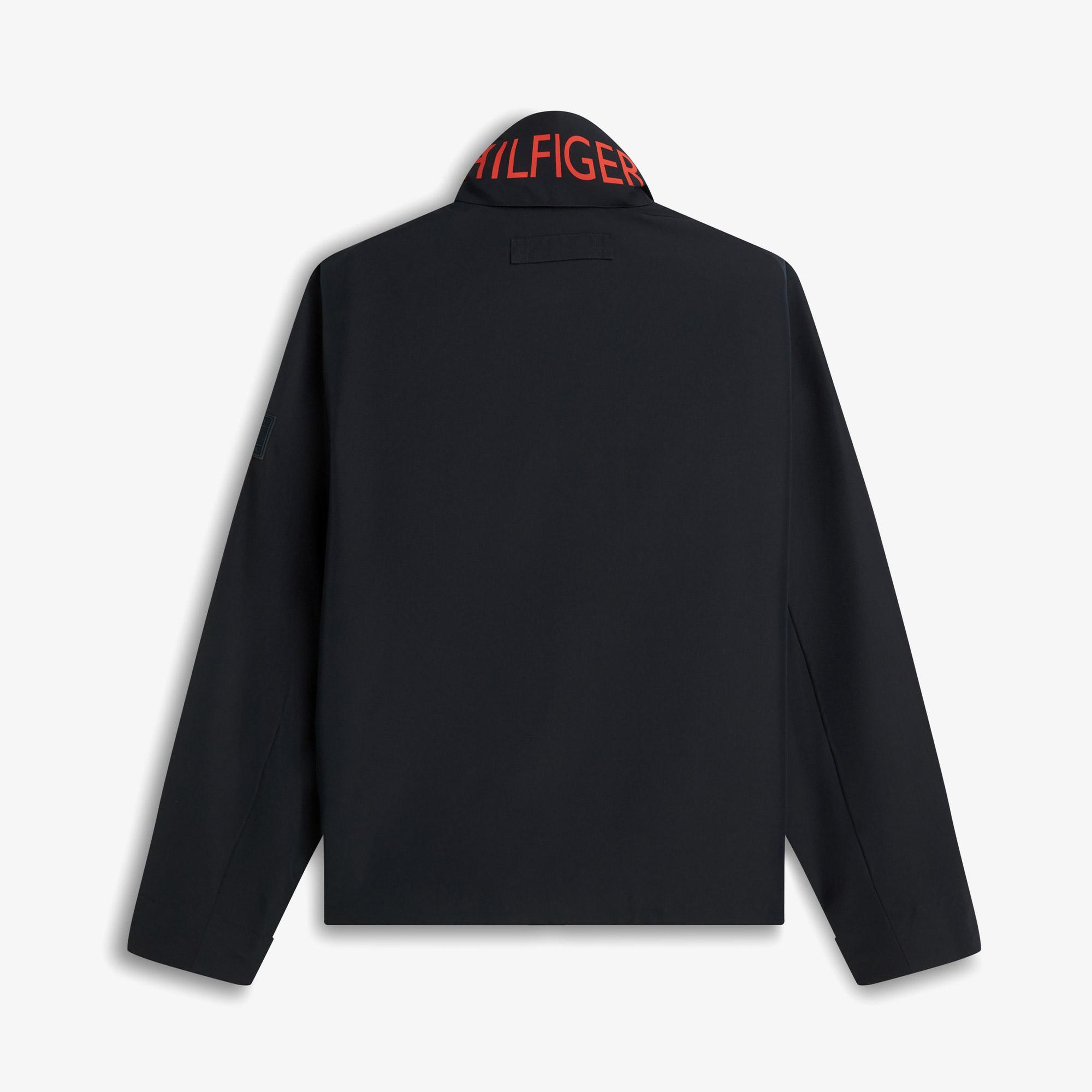 Tommy Hilfiger Crew Jacket Erkek Mavi Ceket