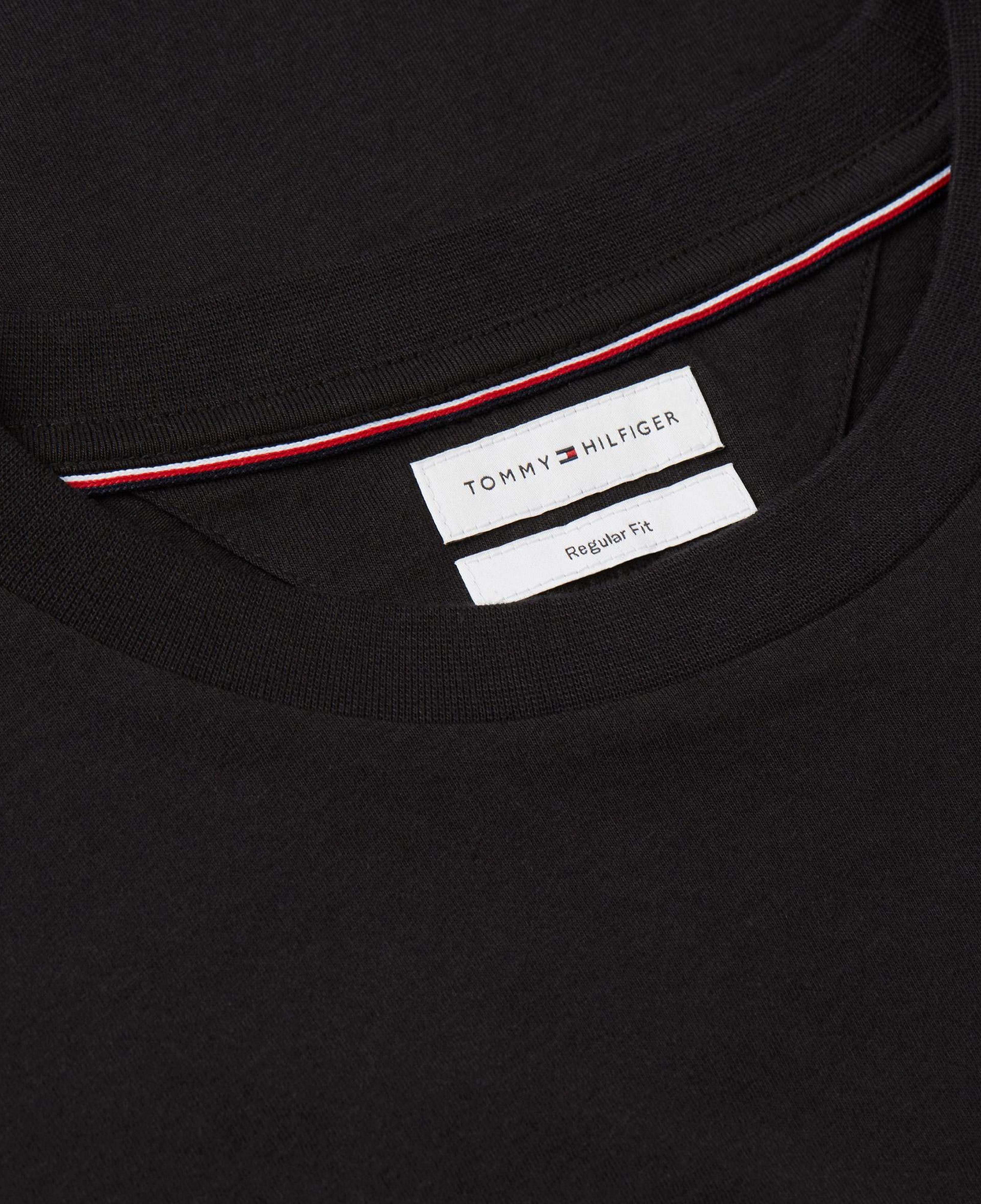 Tommy Hilfiger Script Stack Regular Erkek Siyah T-Shirt