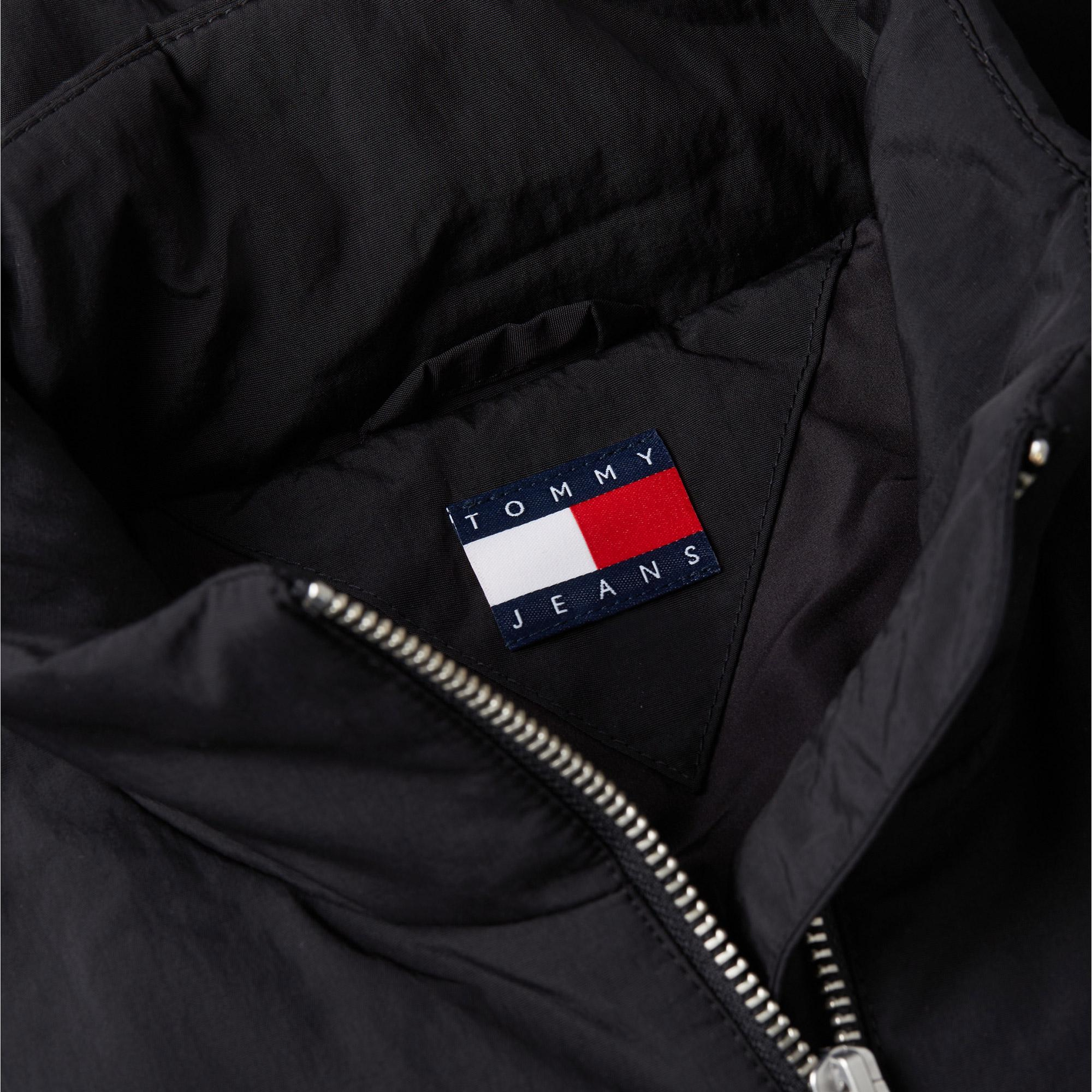 Tommy Hilfiger Padded High Neck Kadın Siyah Mont