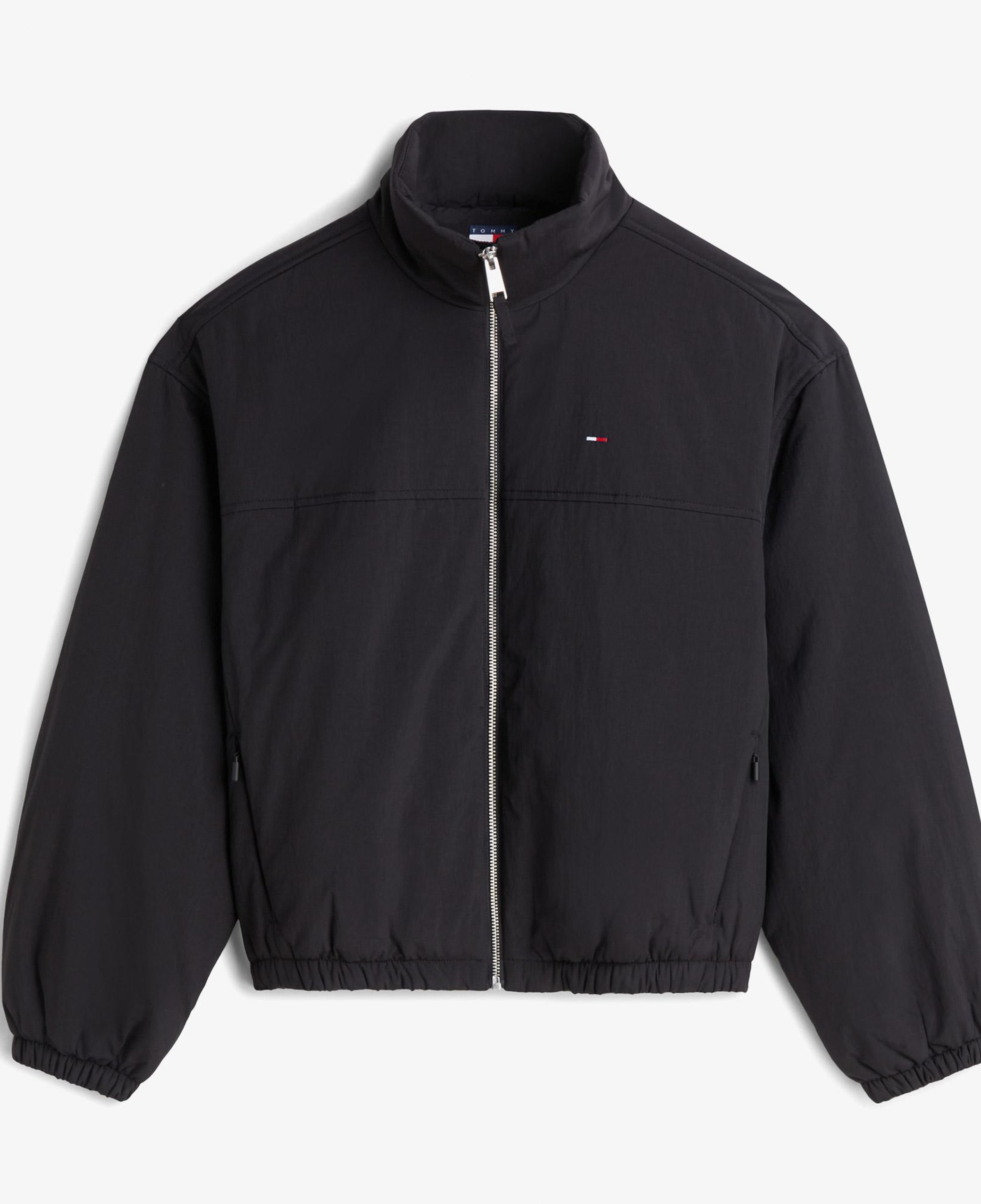 Tommy Hilfiger Padded High Neck Kadın Siyah Mont