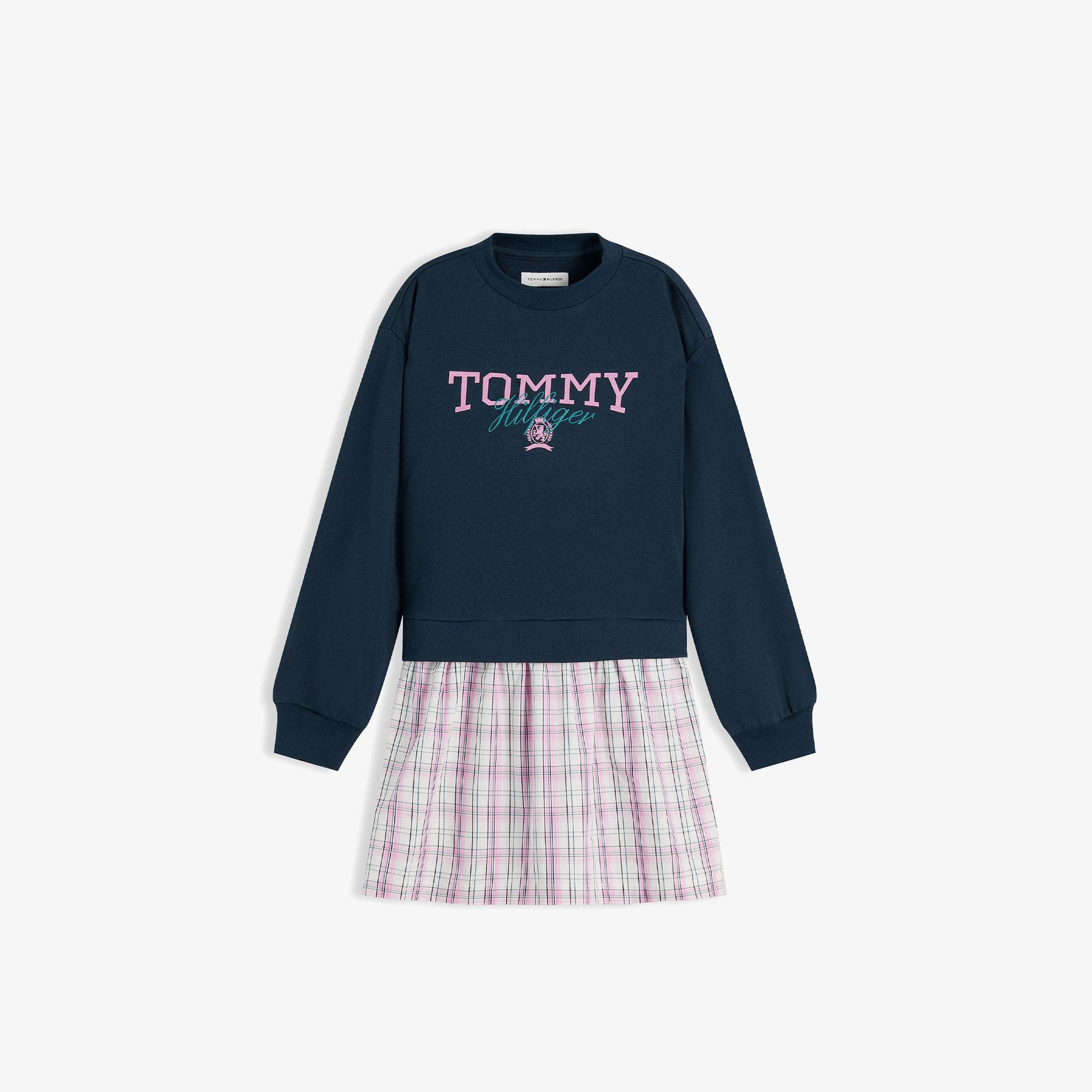 Tommy Hilfiger Combi Çocuk Bej Elbise