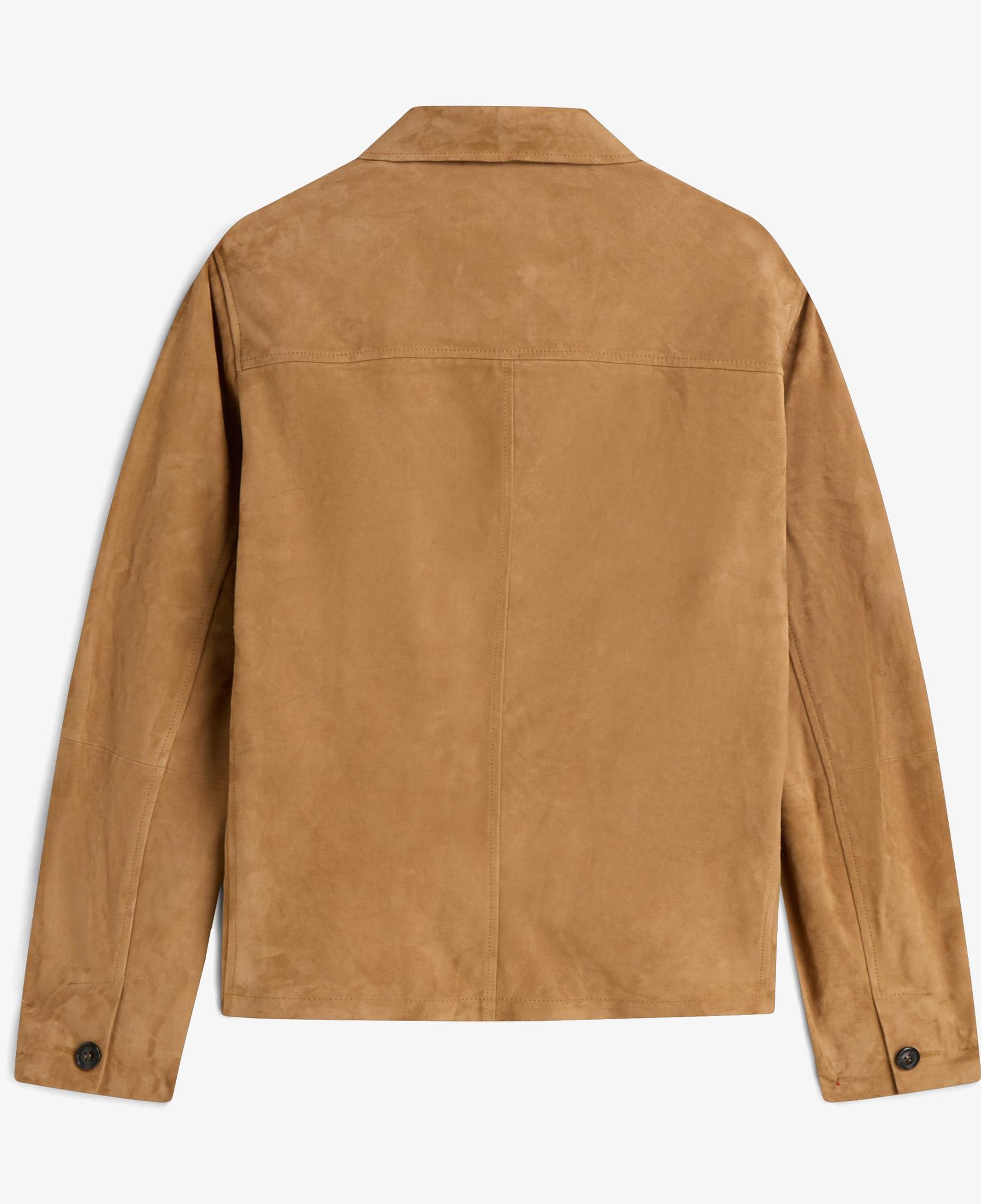 Tommy Hilfiger Suede Chore Erkek Kahverengi Ceket