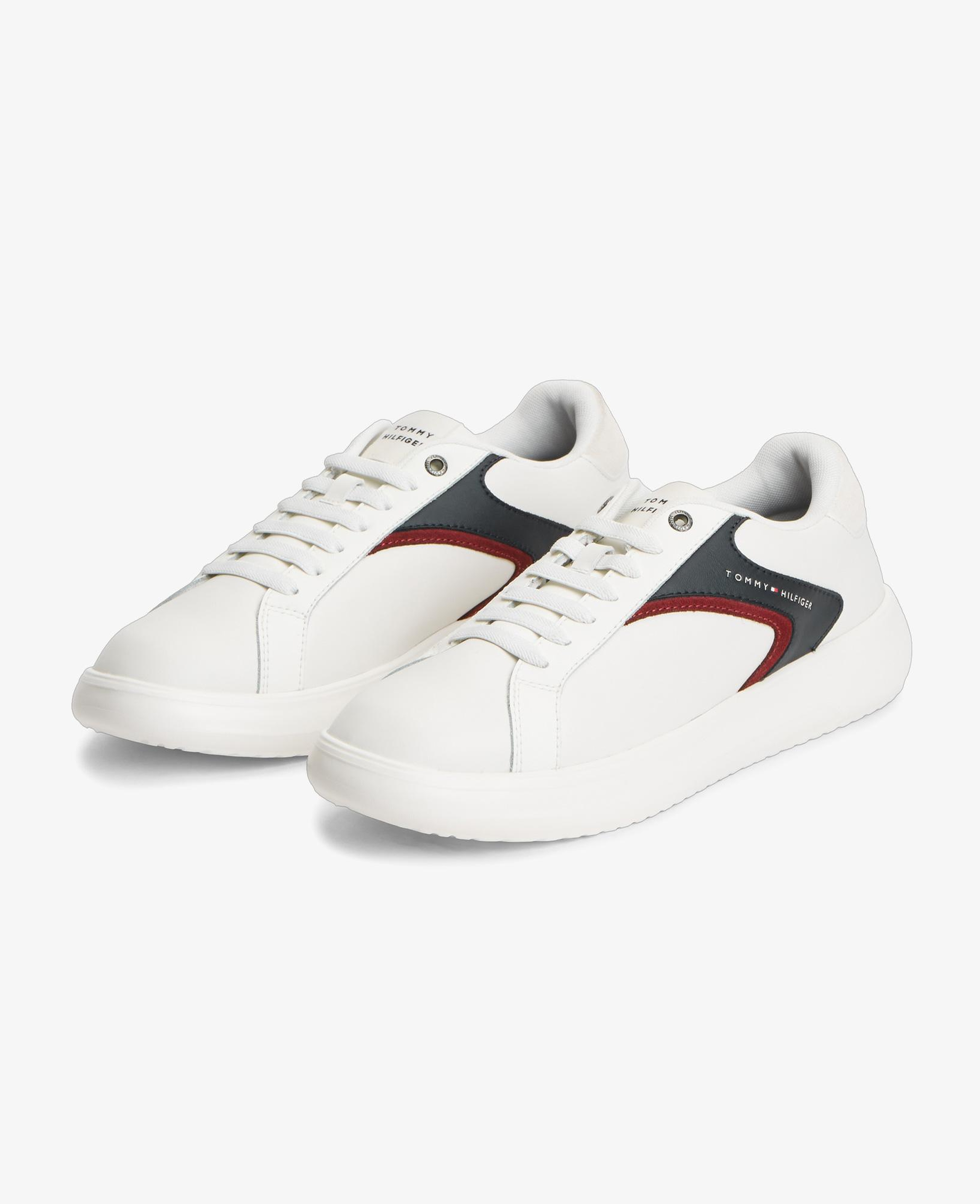 Tommy Hilfiger Modern Lightcup Leather Erkek Mavi Sneaker