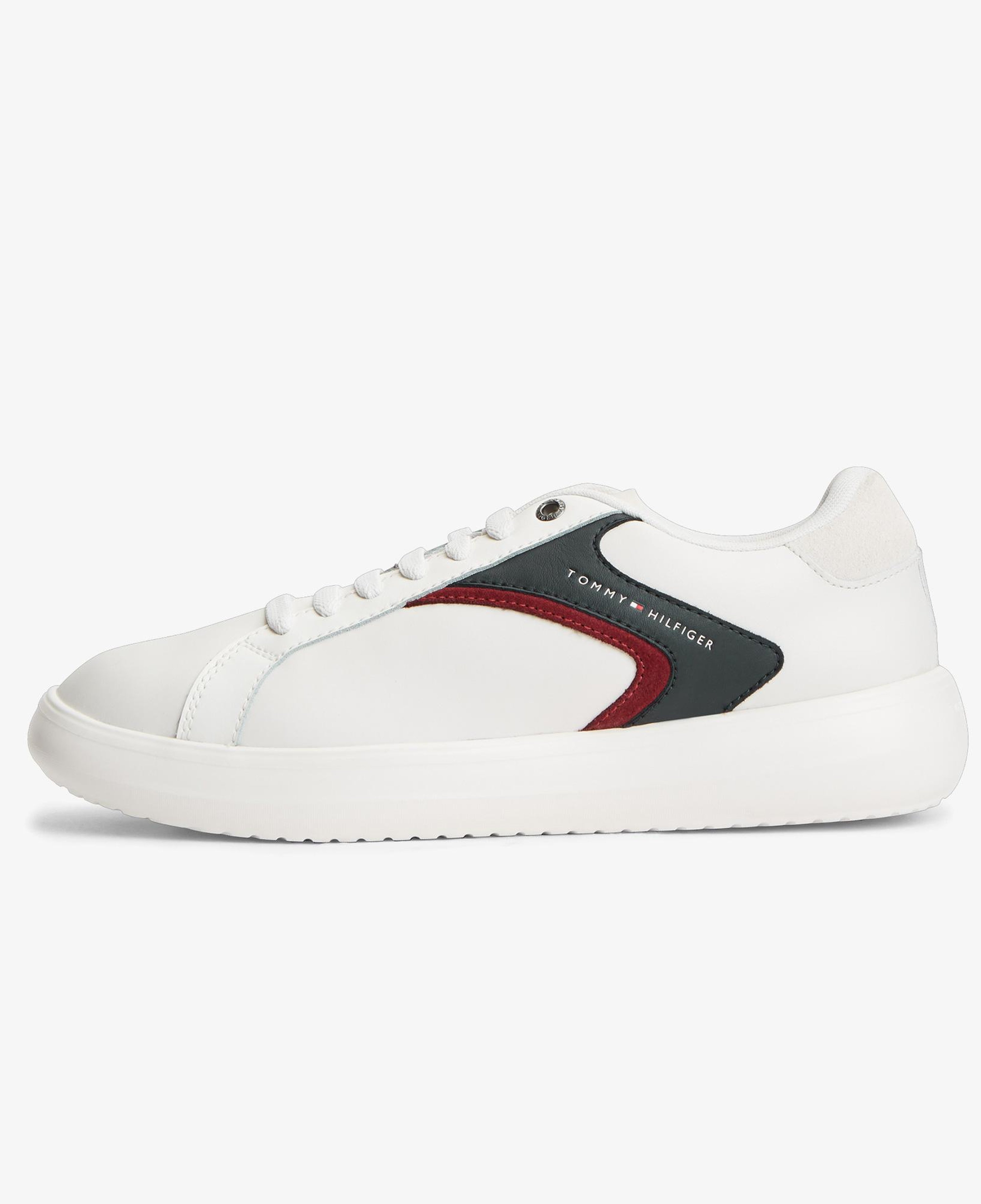 Tommy Hilfiger Modern Lightcup Leather Erkek Mavi Sneaker