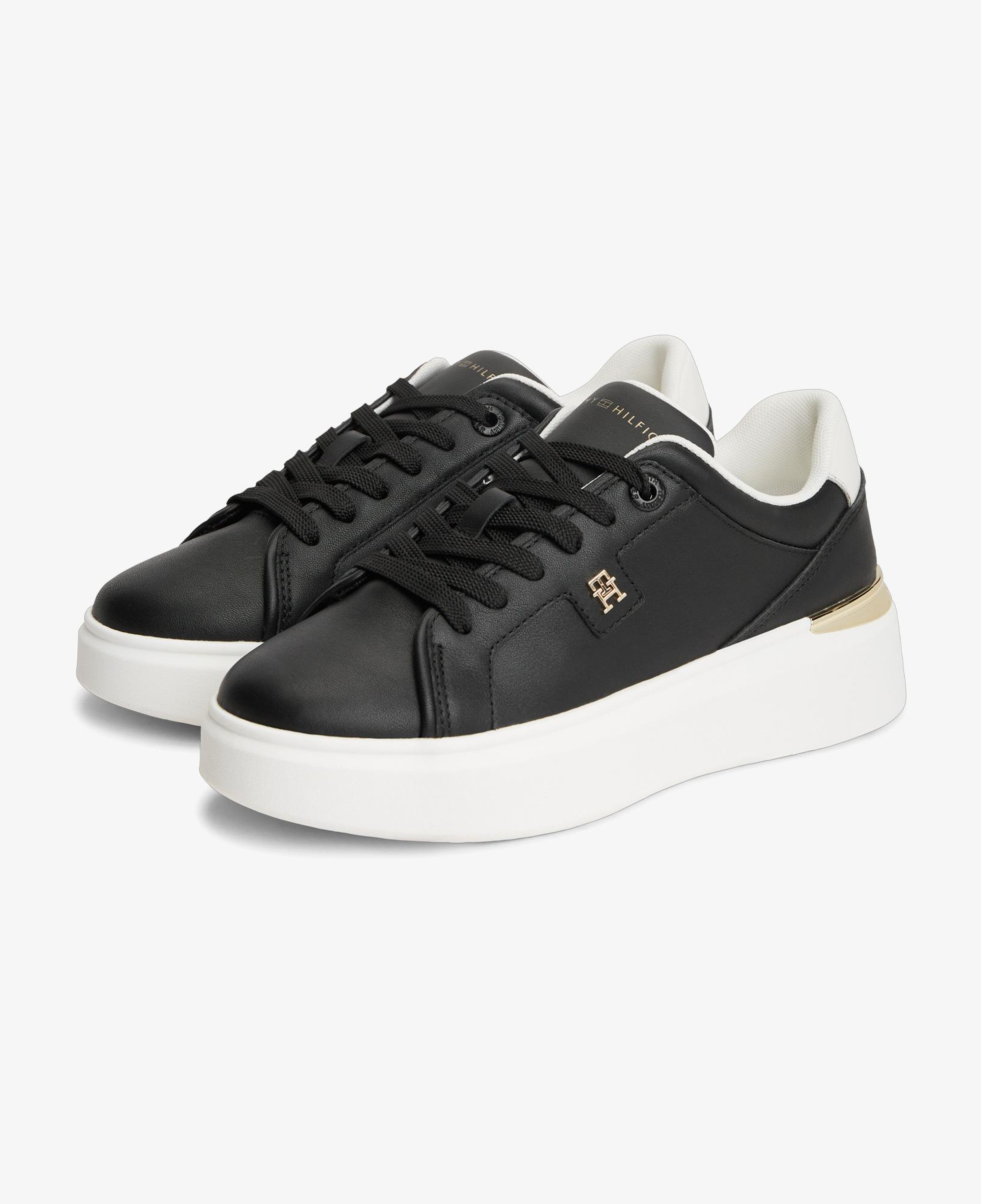 Tommy Hilfiger Chic Platform Kadın Siyah Sneaker