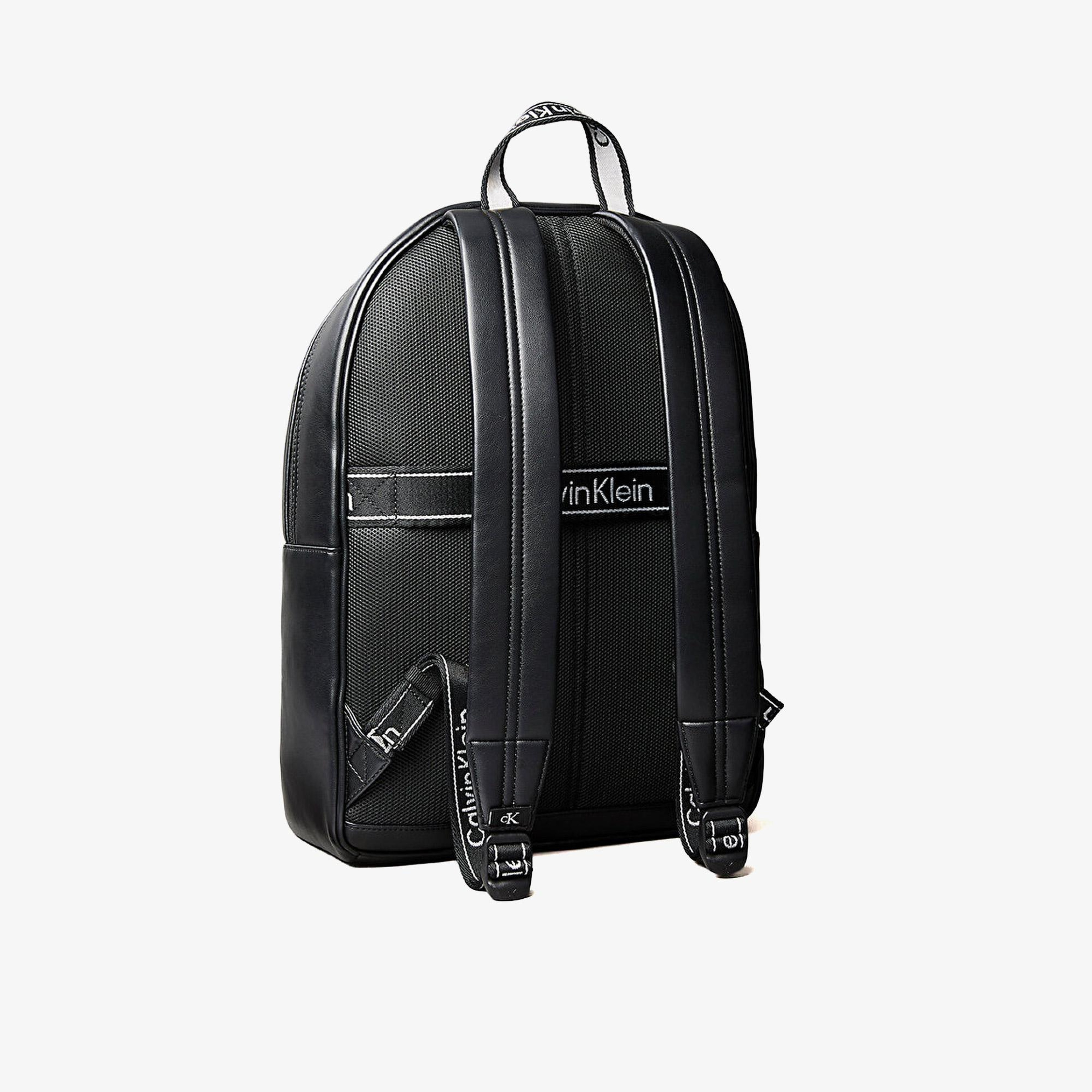 Calvin Klein Bold Logo Webbing Erkek Siyah Sırt Çantası