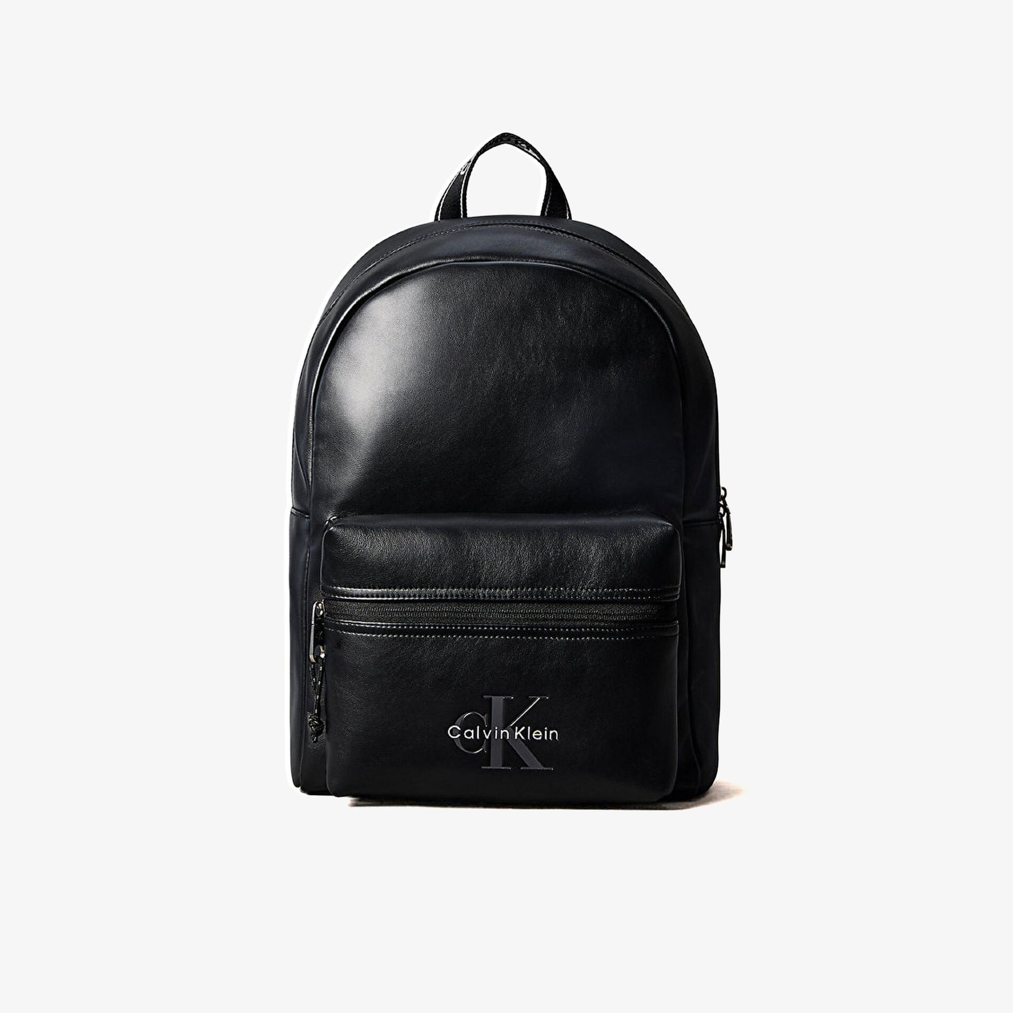 Calvin Klein Bold Logo Webbing Erkek Siyah Sırt Çantası