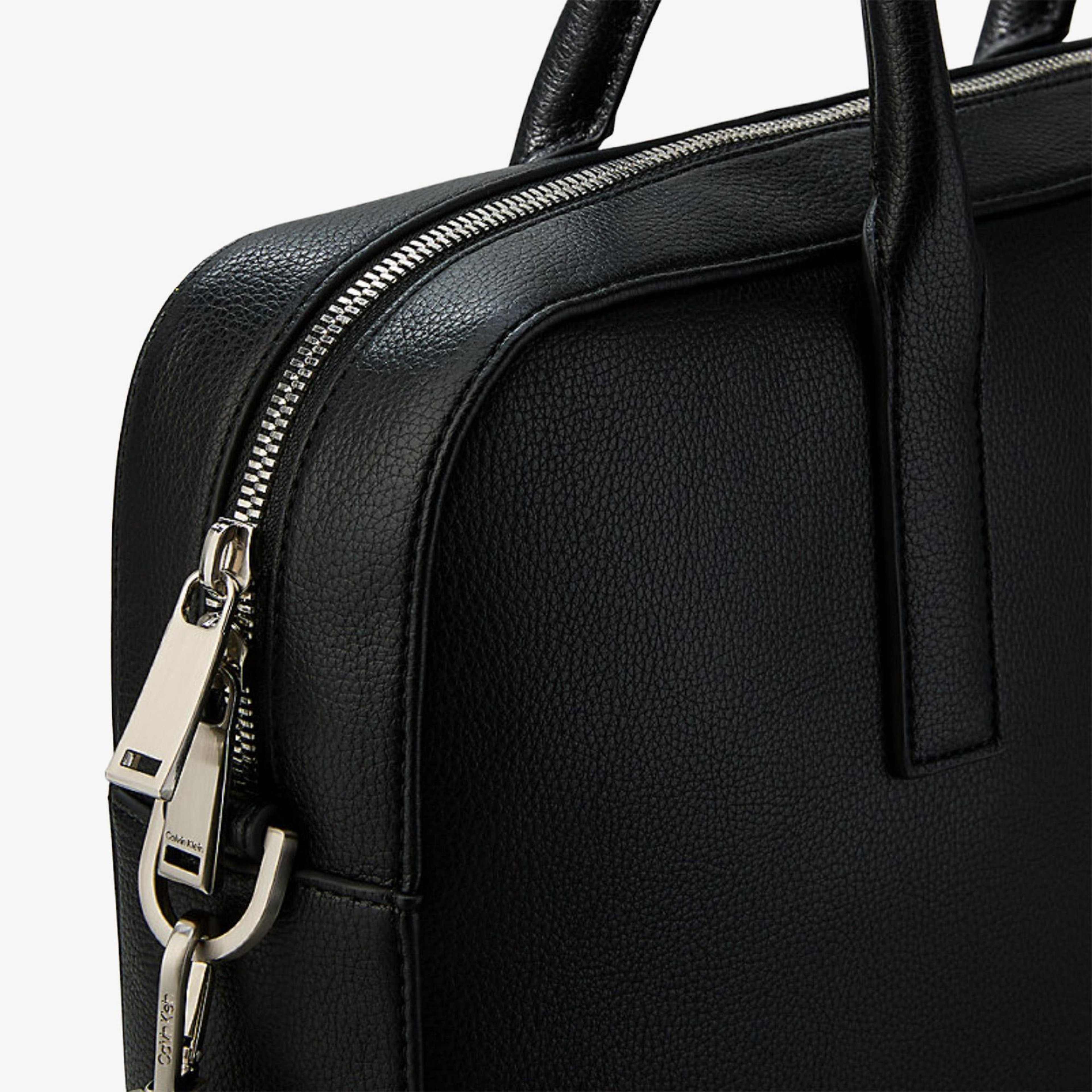 Calvin Klein Raised Commuter Erkek Siyah Laptop Çantası