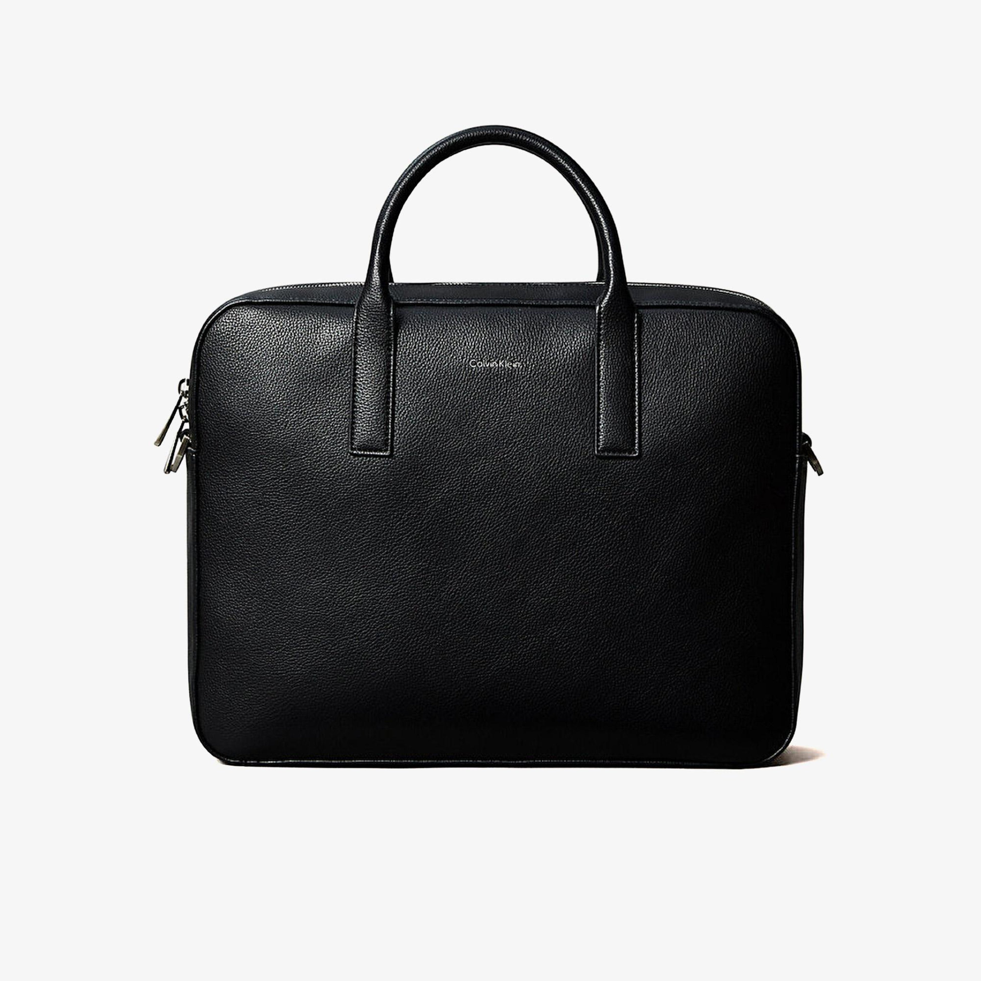 Calvin Klein Raised Commuter Erkek Siyah Laptop Çantası
