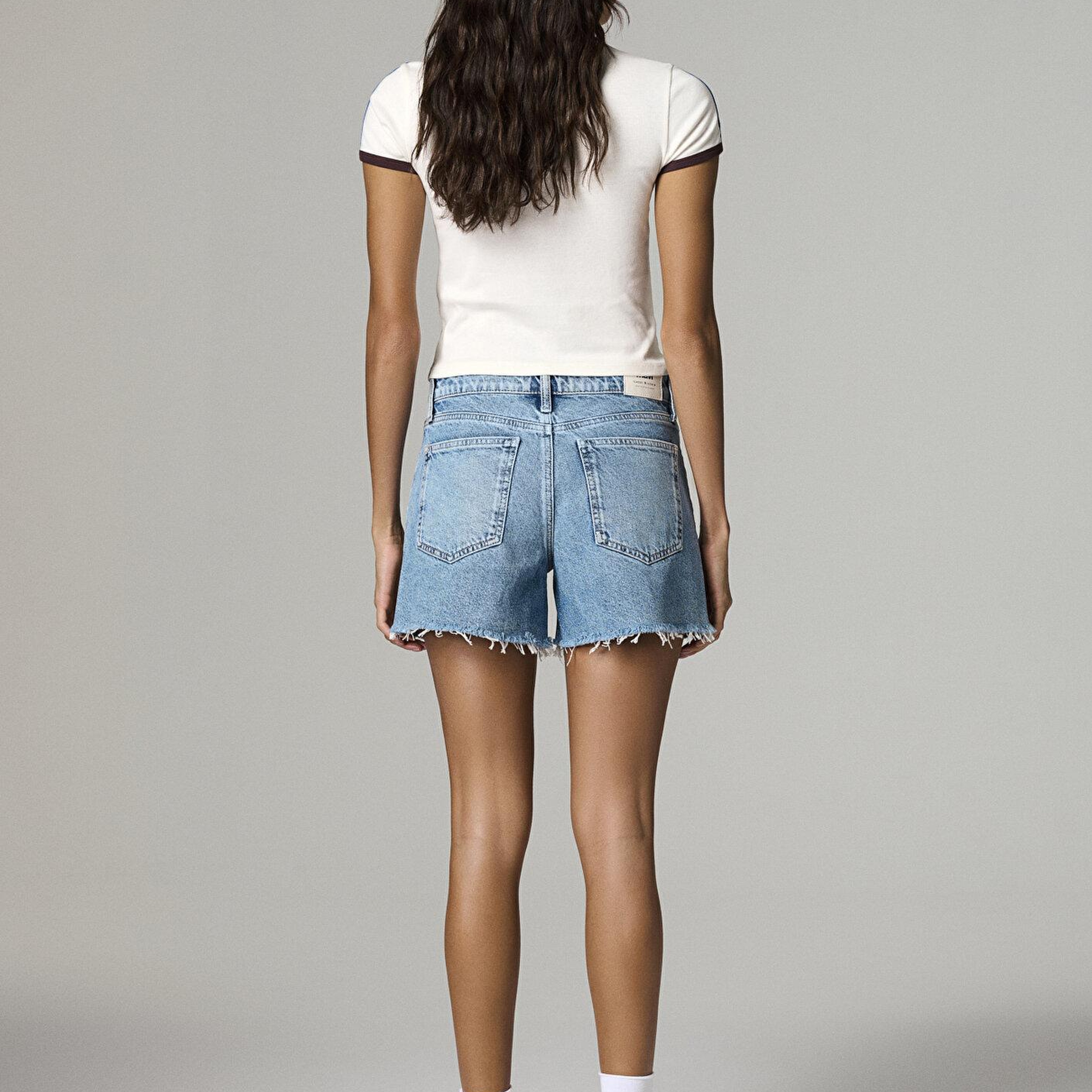 Mavi TAYLOR SHORT Classic Denim Indigo Mavisi Jean Şort 1421021-A3926