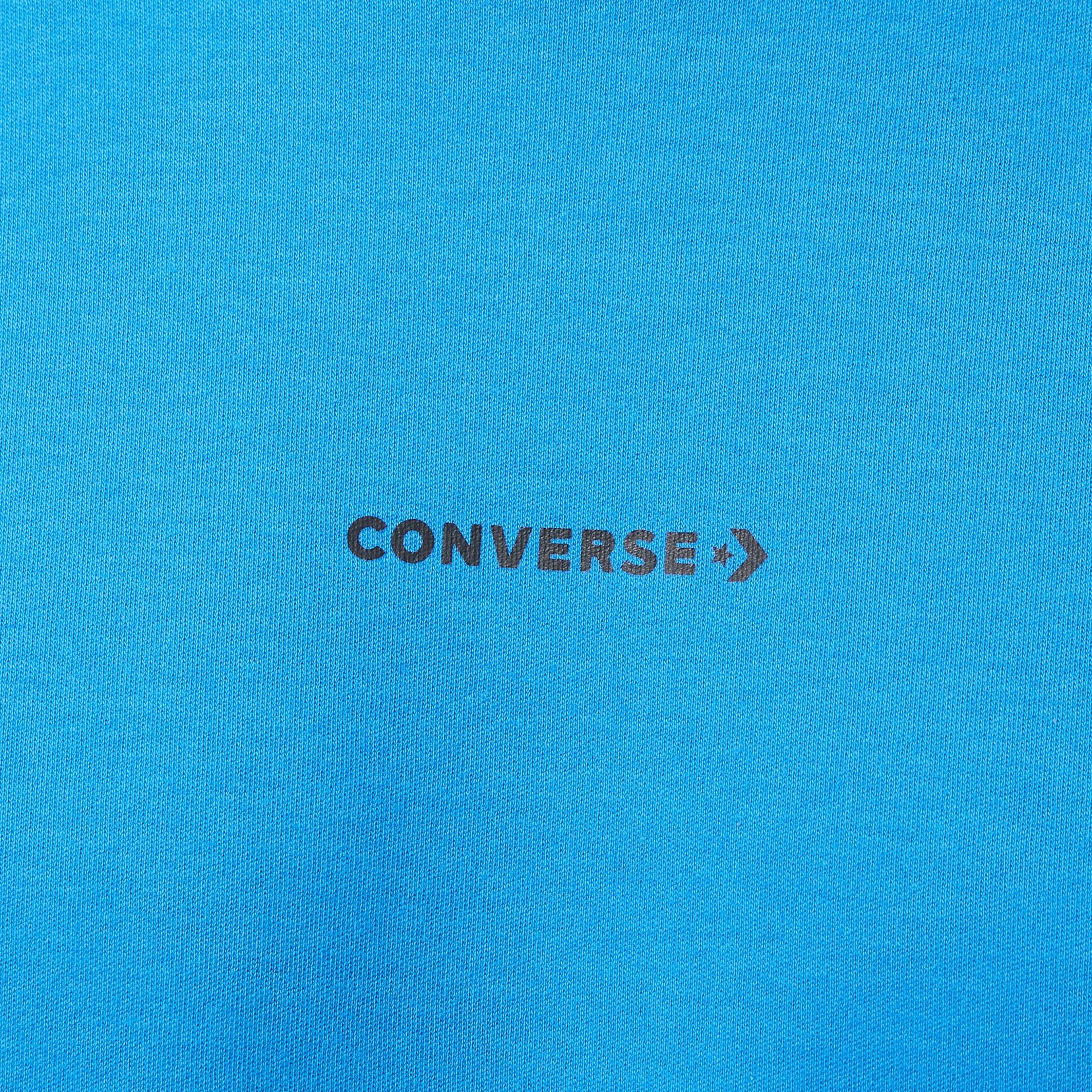 Converse Erkek Mavi T-Shirt