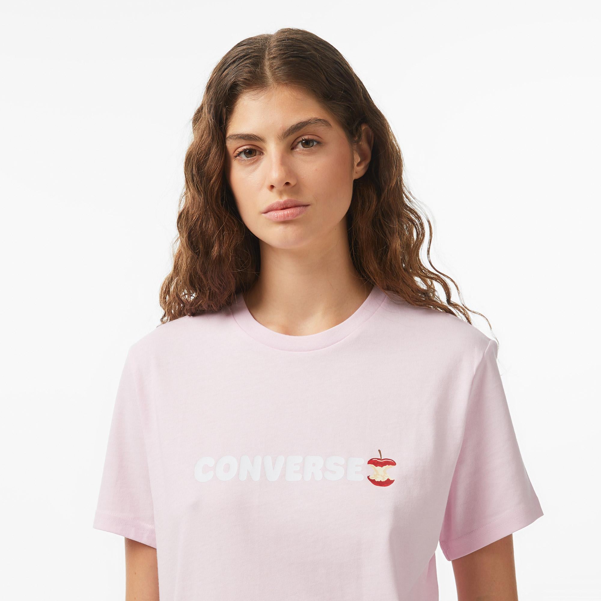Converse Kadın Pembe T-Shirt
