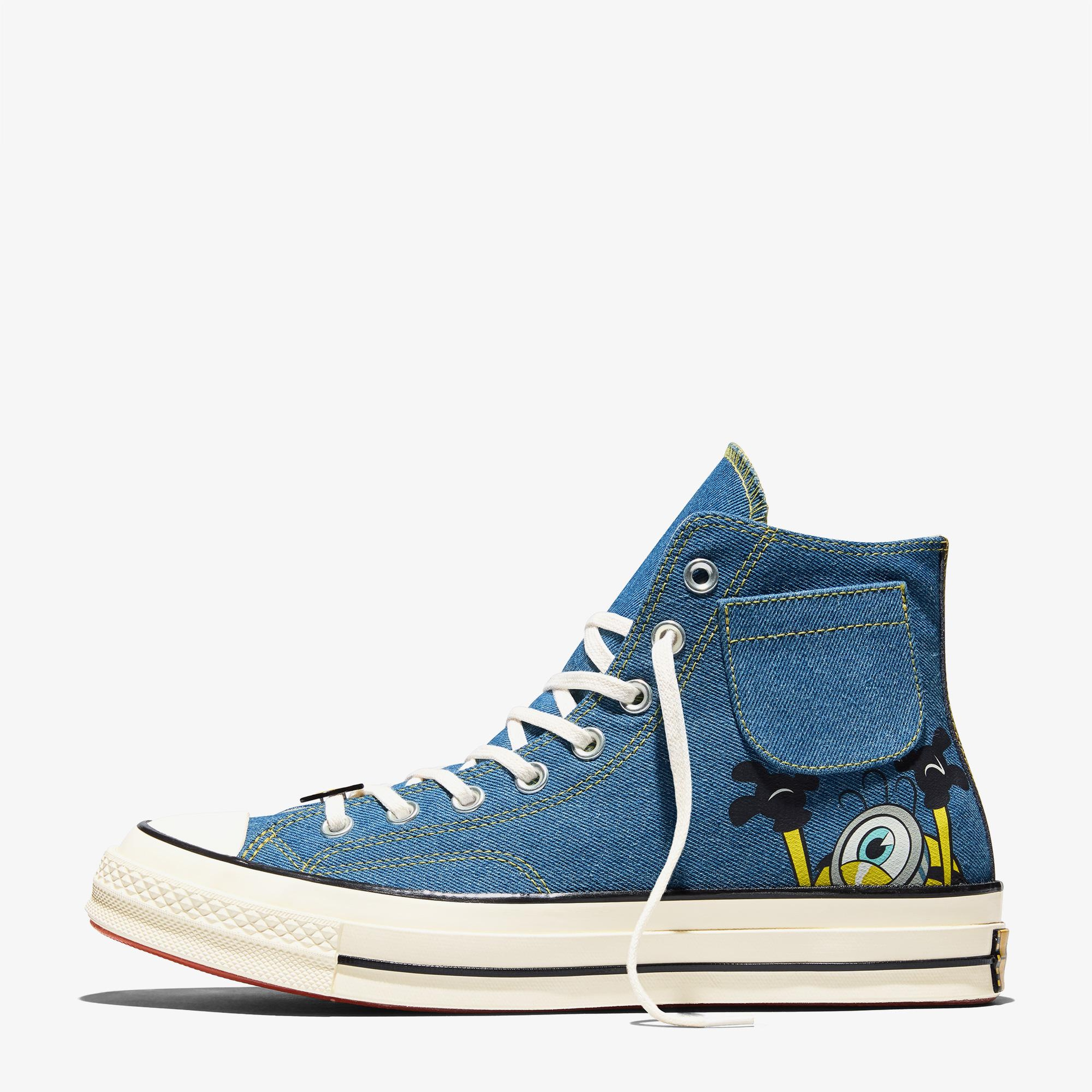 Converse X Minions Chuck 70 Pocket Unisex Lacivert Sneaker
