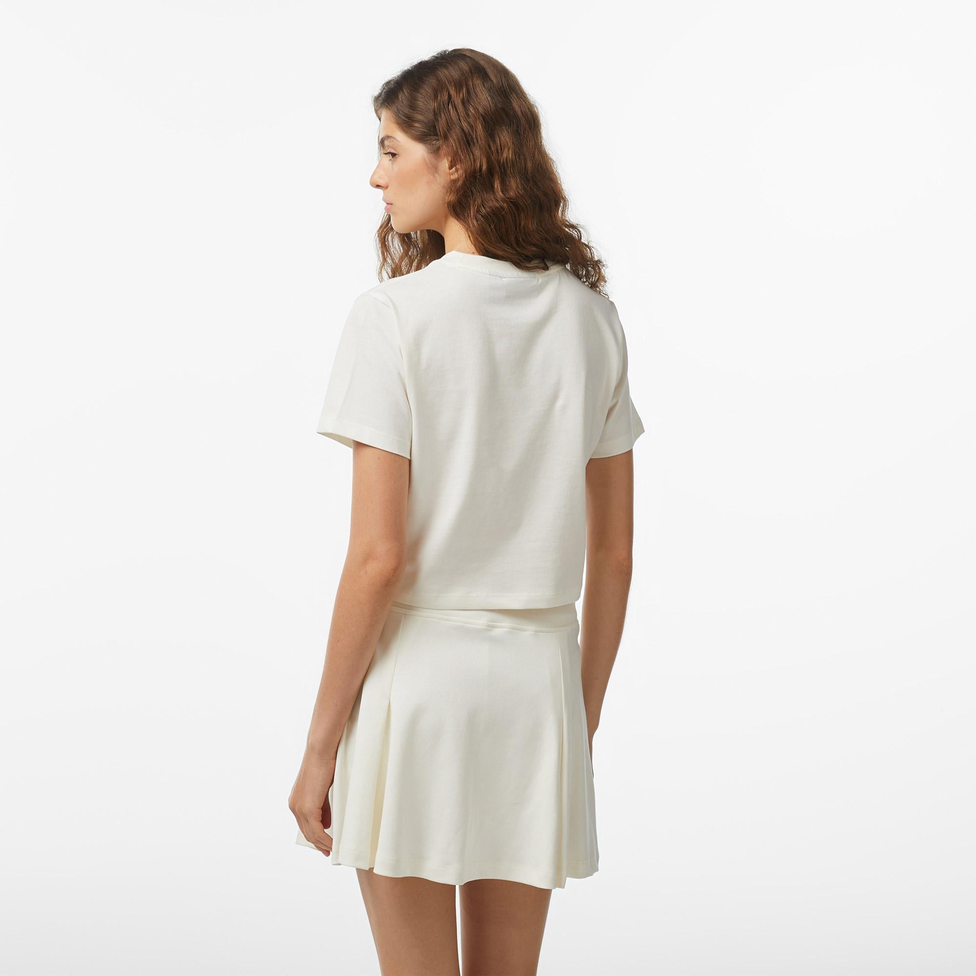 Converse Kadın Krem T-Shirt