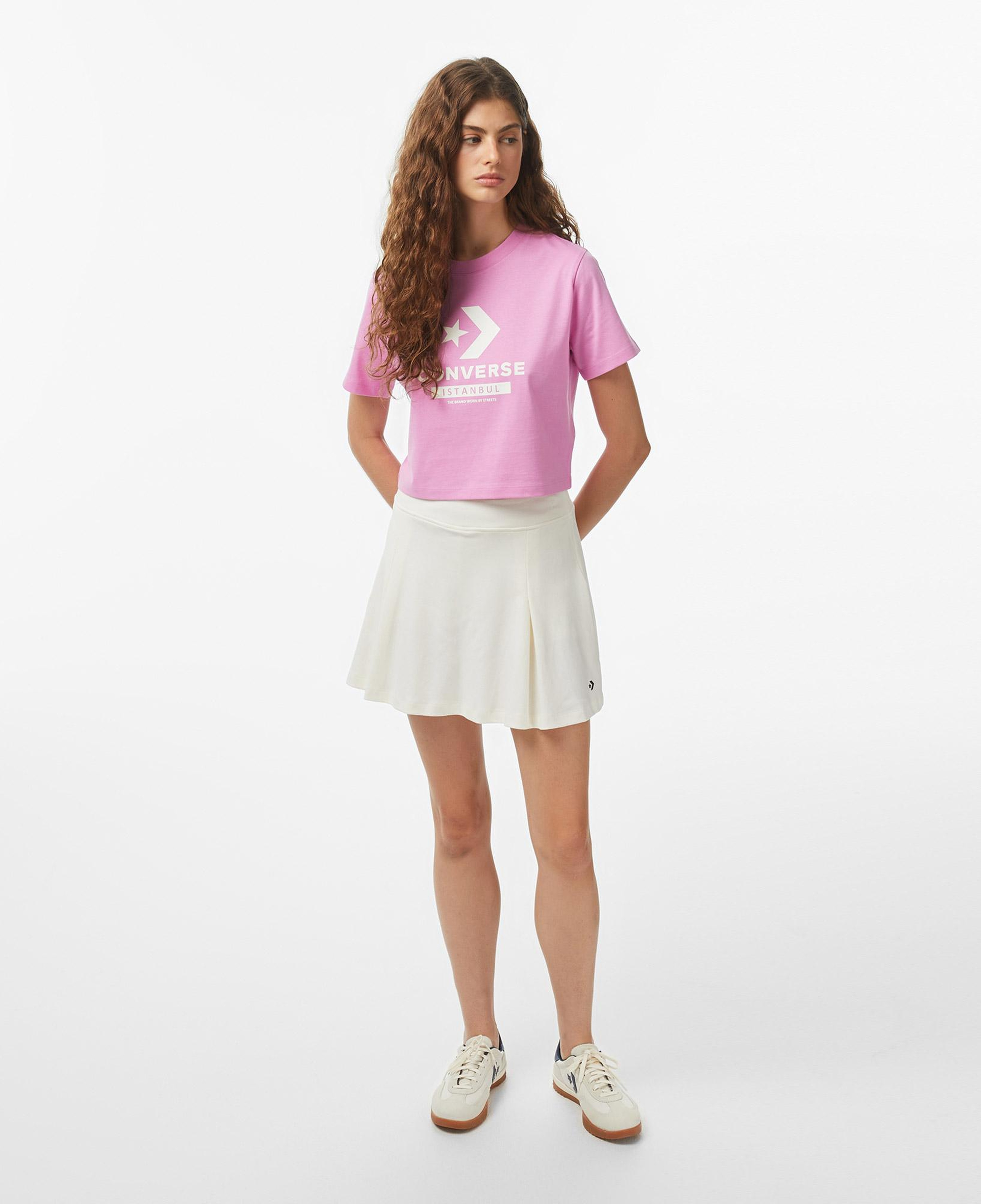 Converse Kadın Pembe T-Shirt