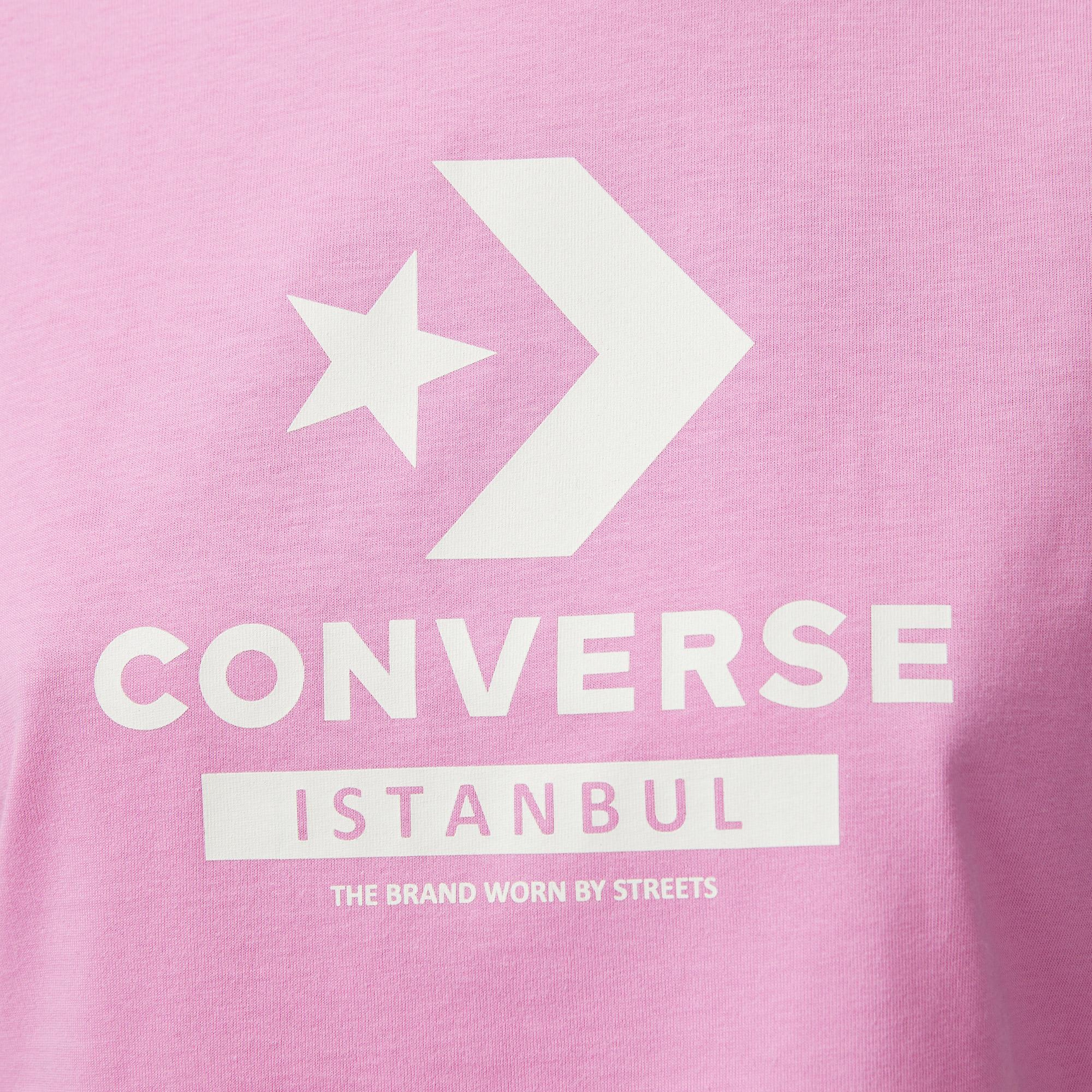 Converse Kadın Pembe T-Shirt