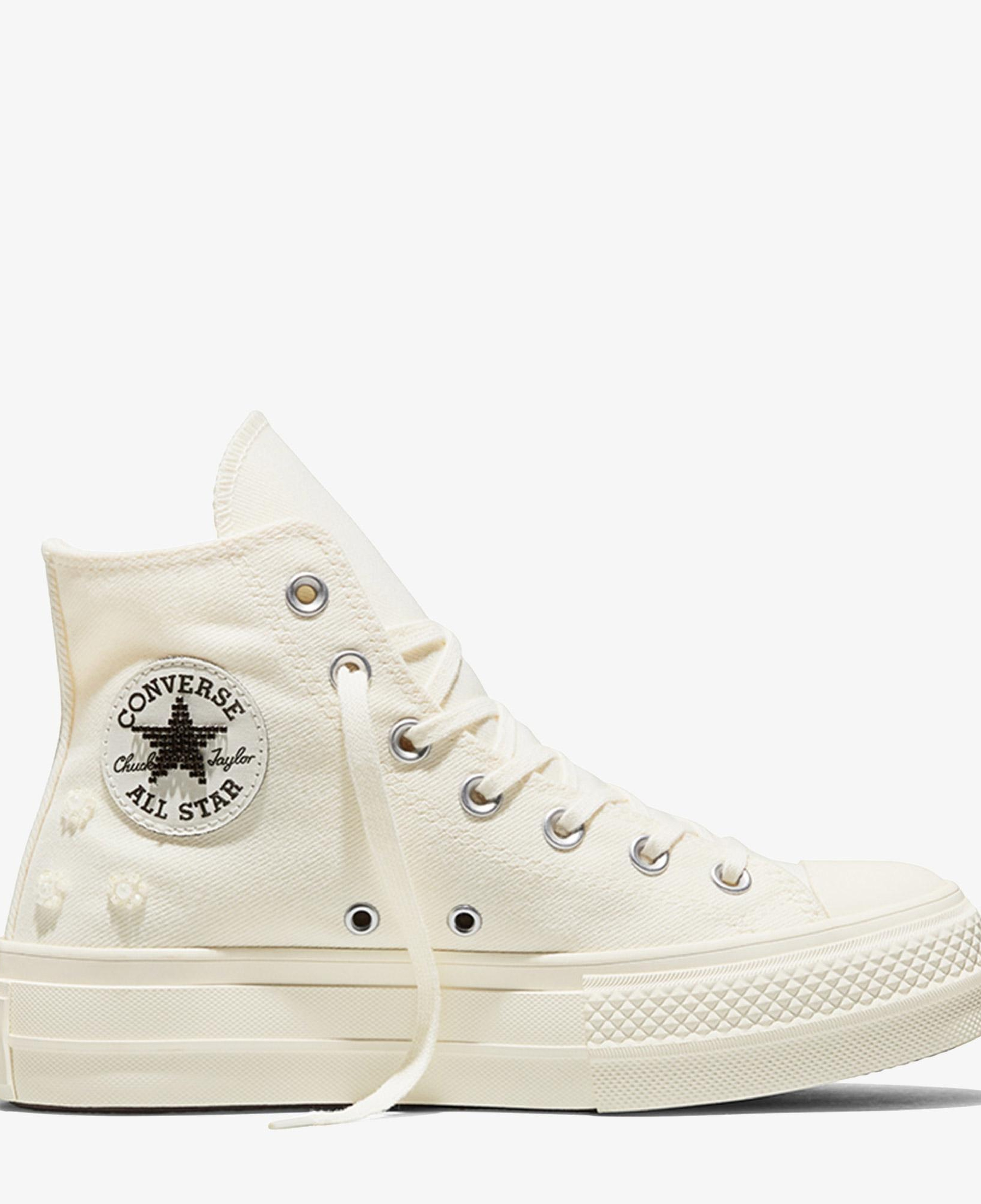 Converse Chuck Taylor All Star Lift Kadın Krem Sneaker