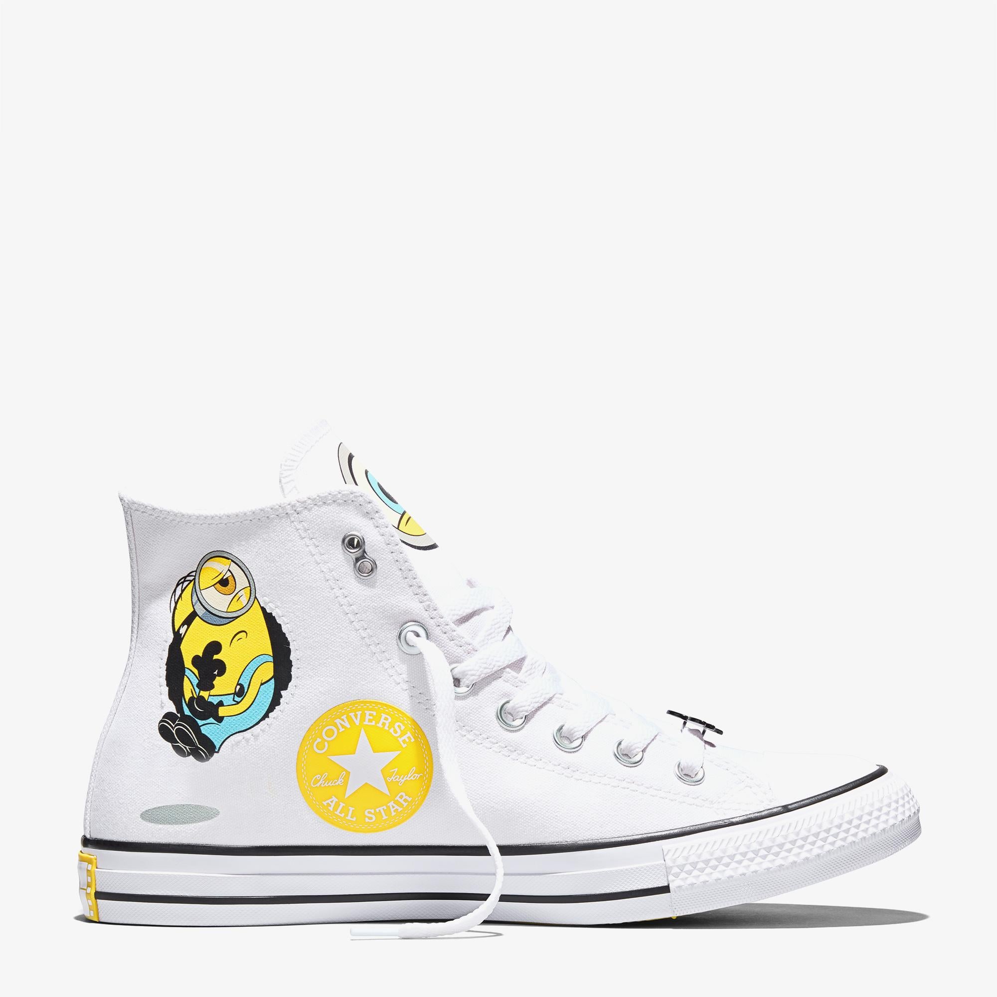 Converse x Minions Chuck Taylor All Star Unisex Beyaz Sneaker