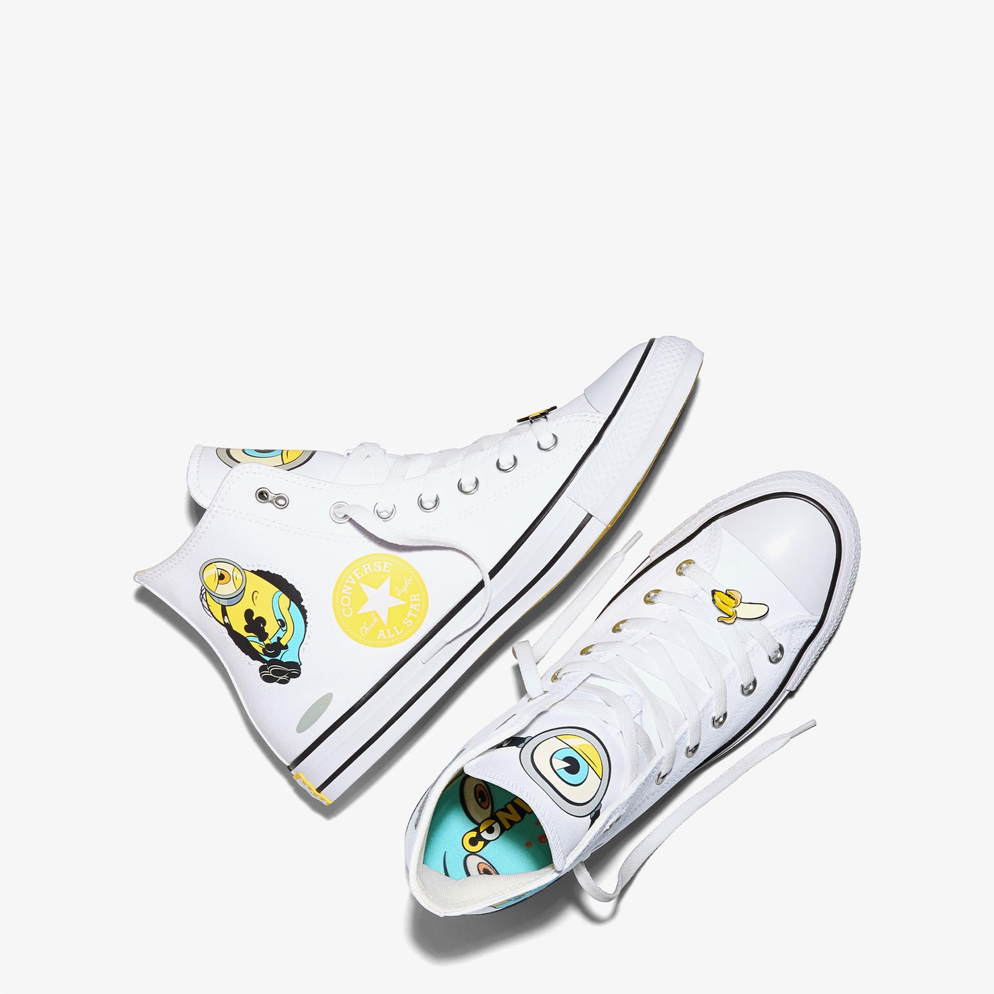 Converse x Minions Chuck Taylor All Star Unisex Beyaz Sneaker