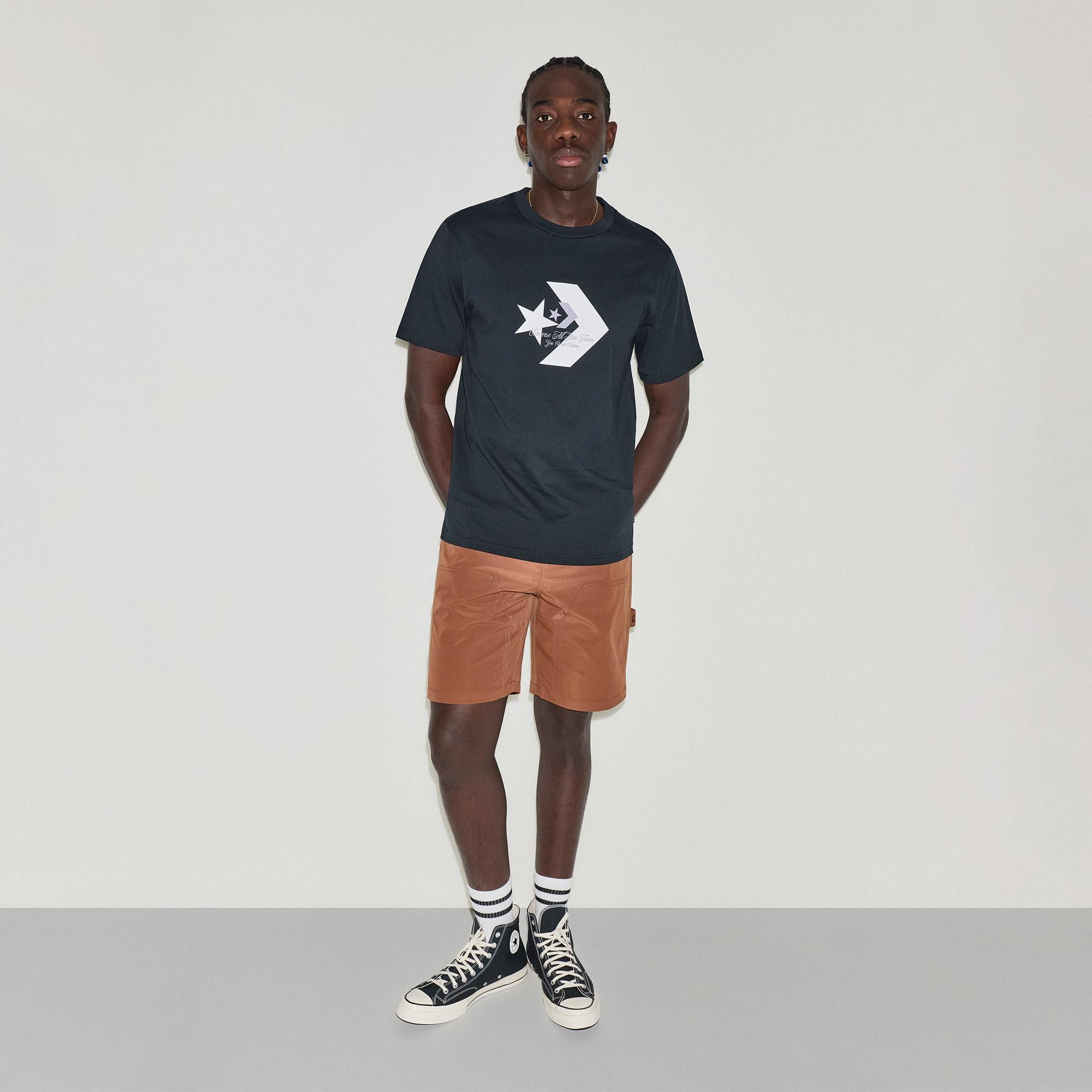 Converse Erkek Kahverengi Şort