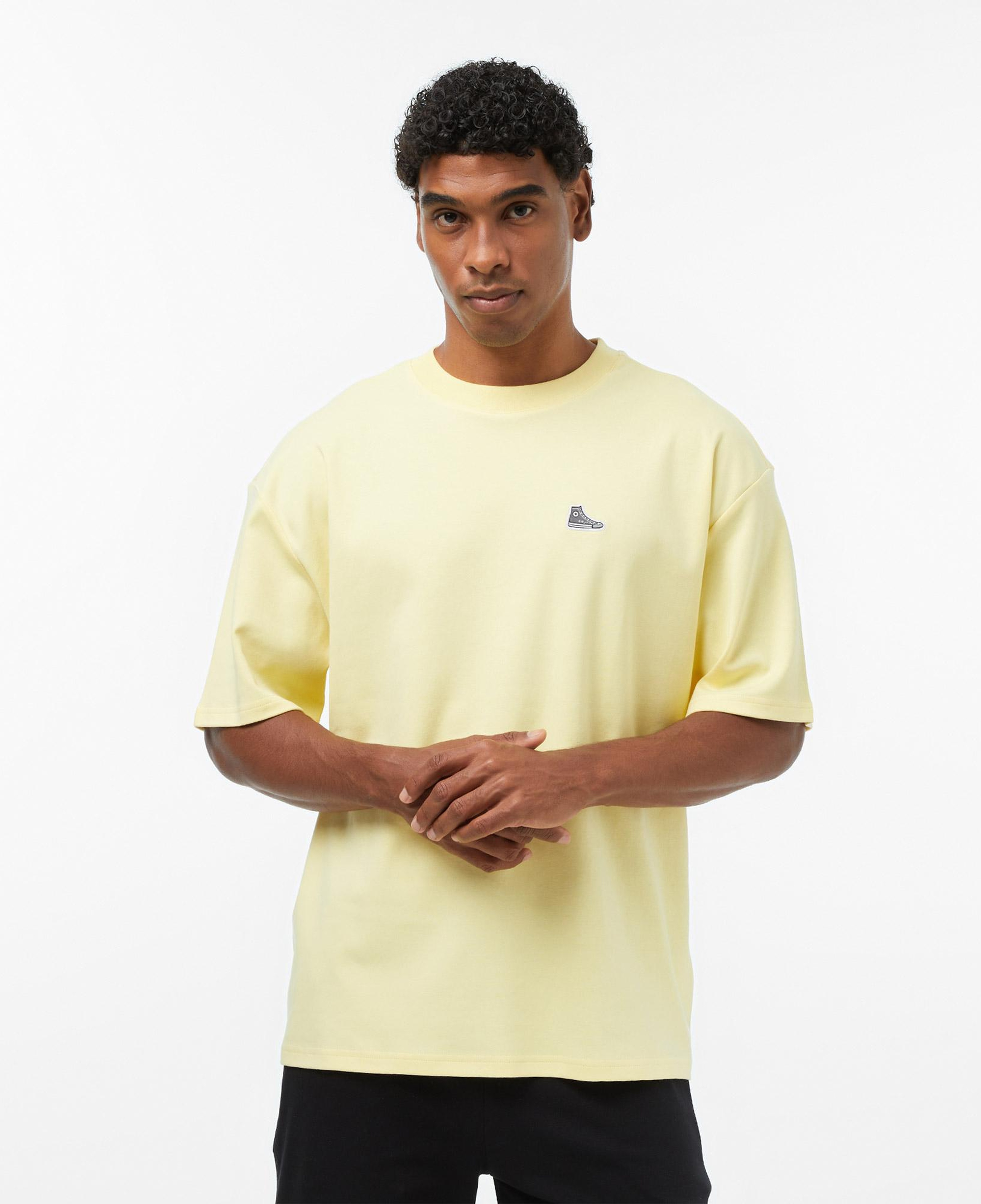Converse Erkek Krem T-Shirt