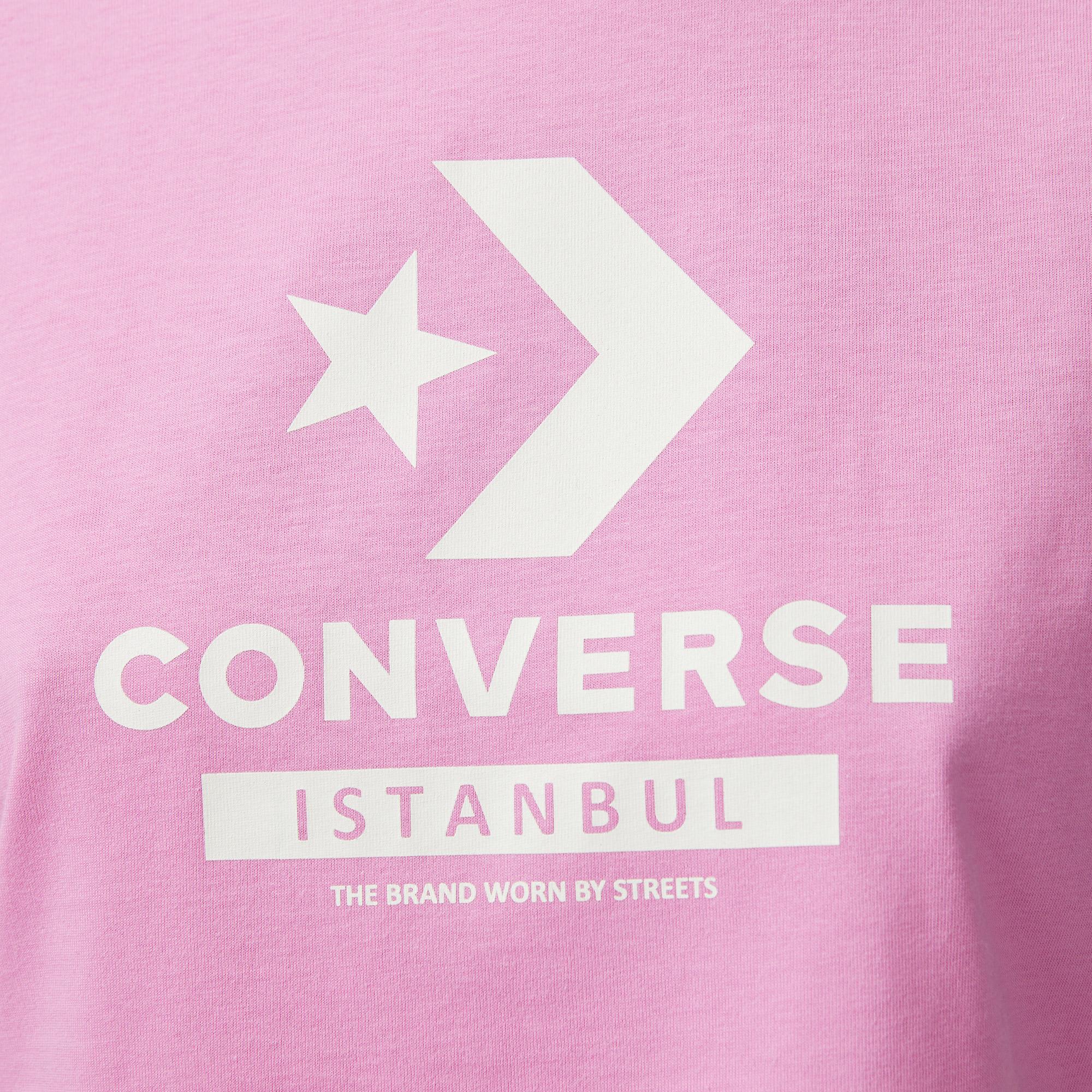 Converse Kadın Pembe T-Shirt