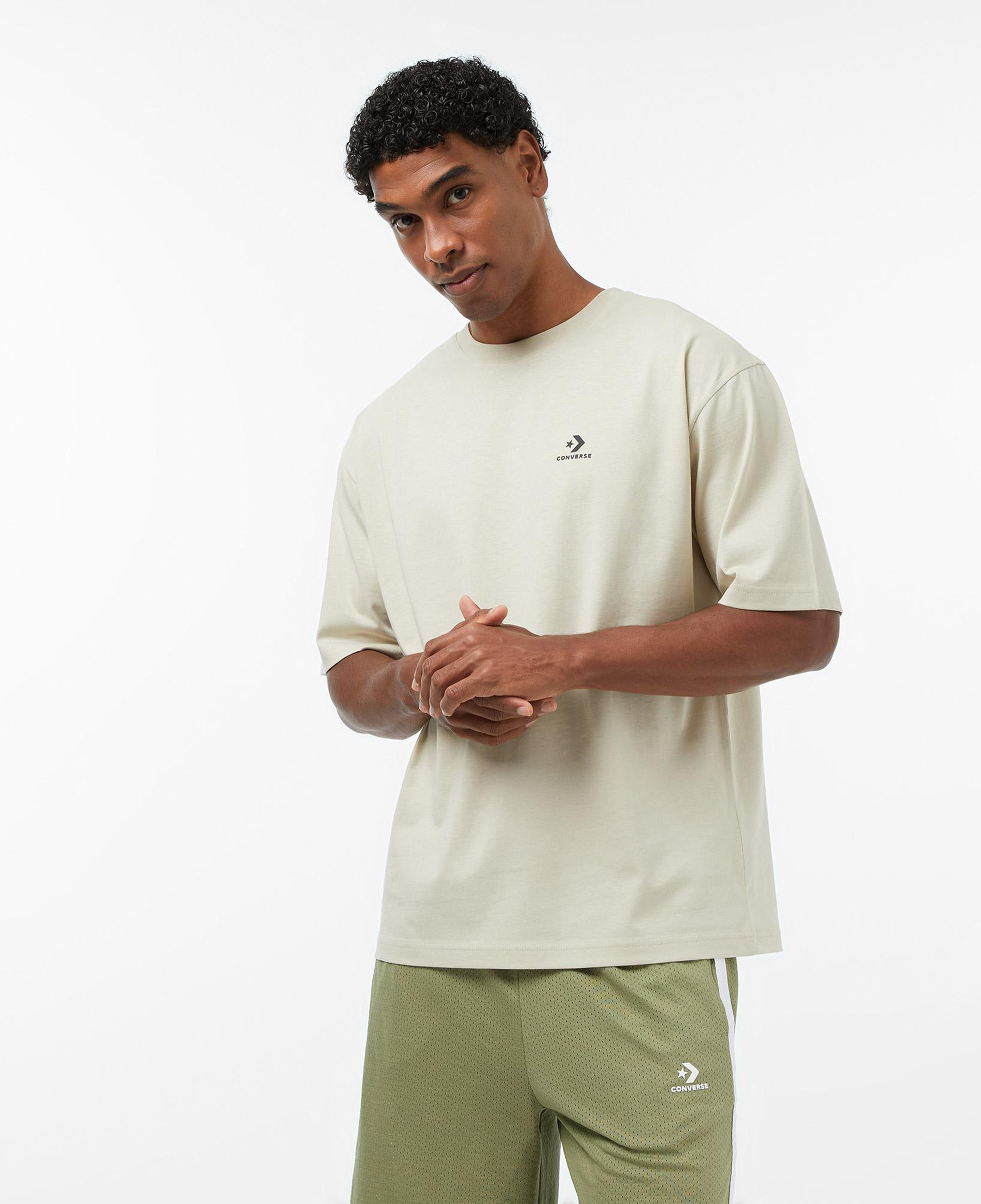 Converse Bej Erkek T-Shirt