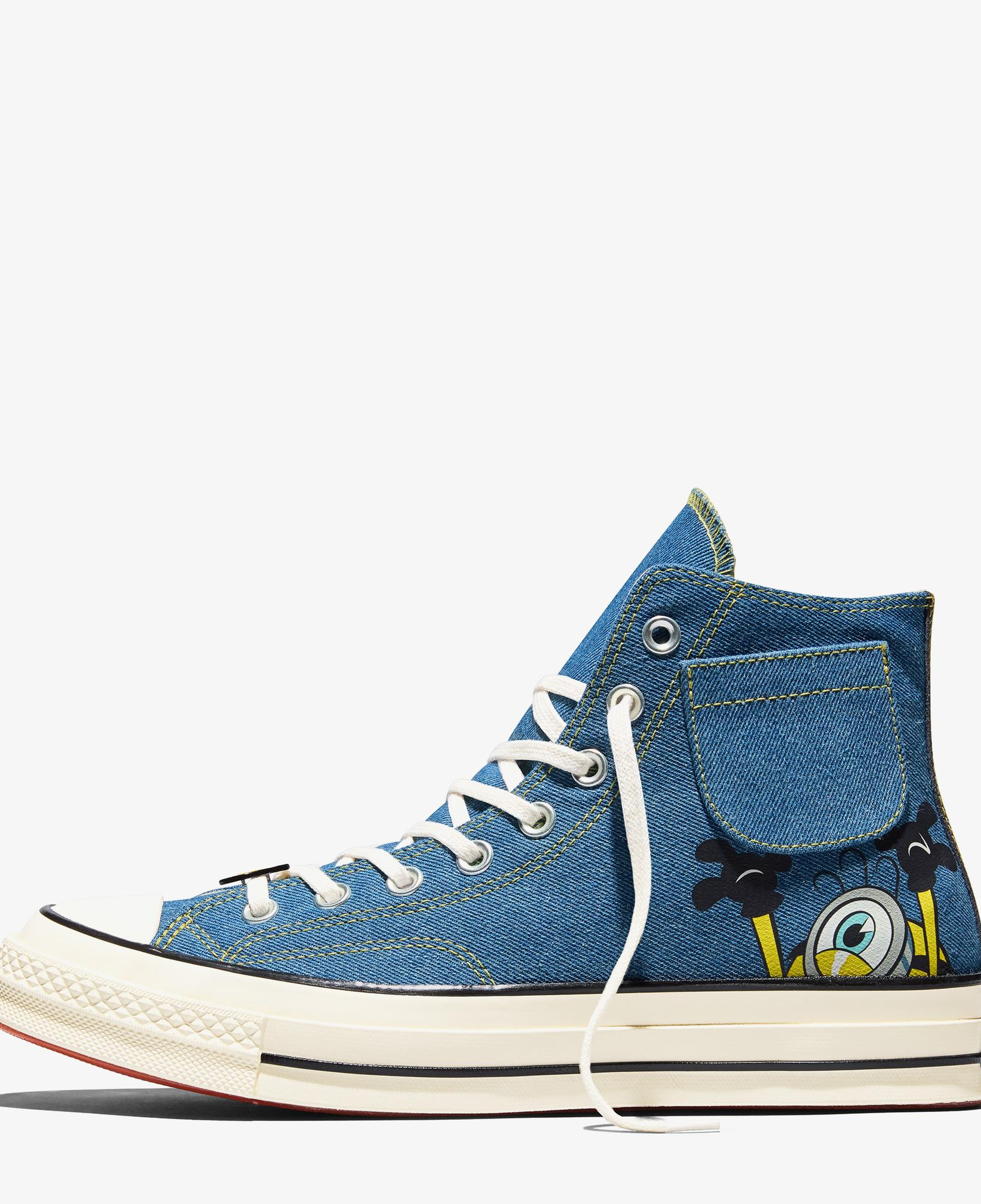 Converse X Minions Chuck 70 Pocket Unisex Lacivert Sneaker