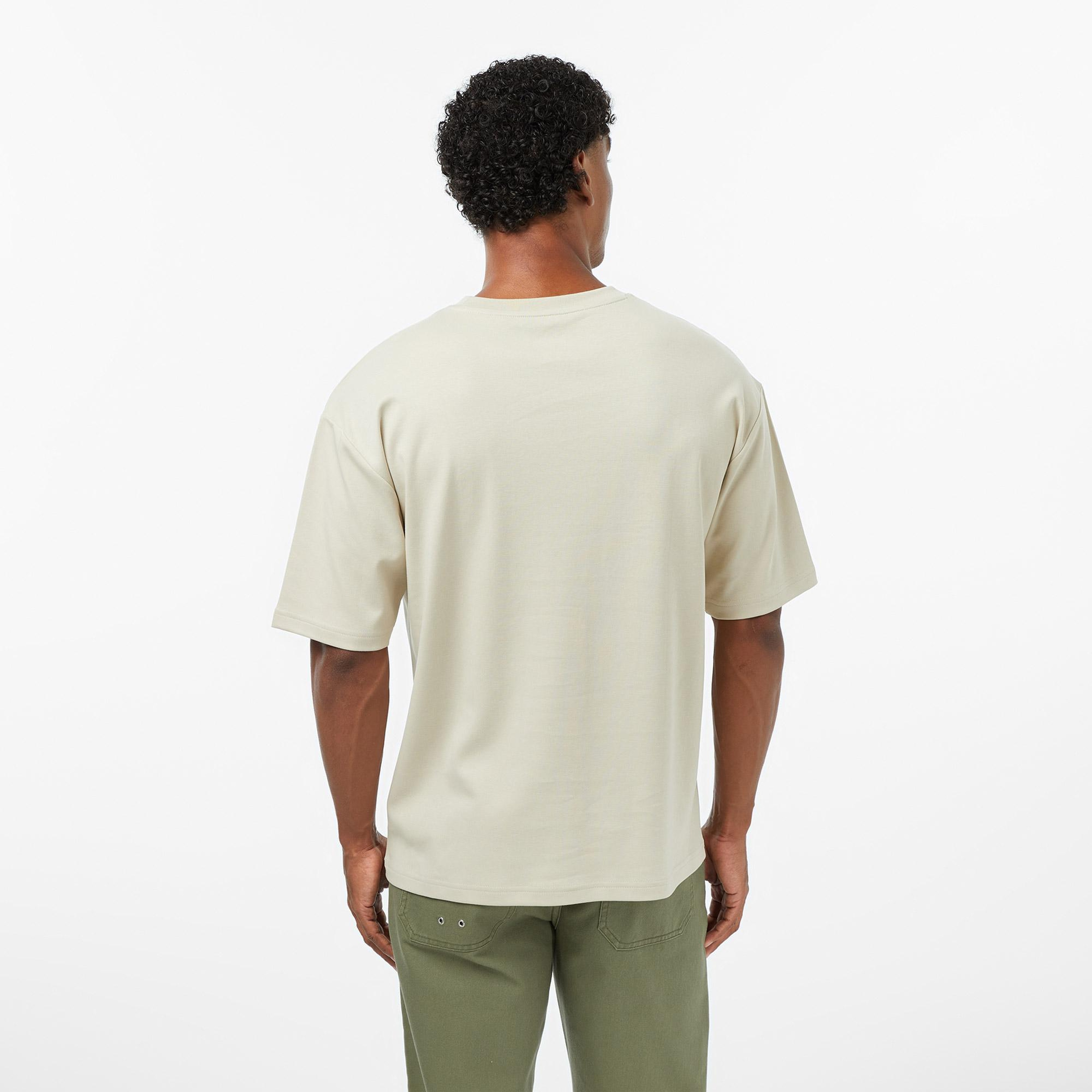 Converse Erkek Bej T-Shirt