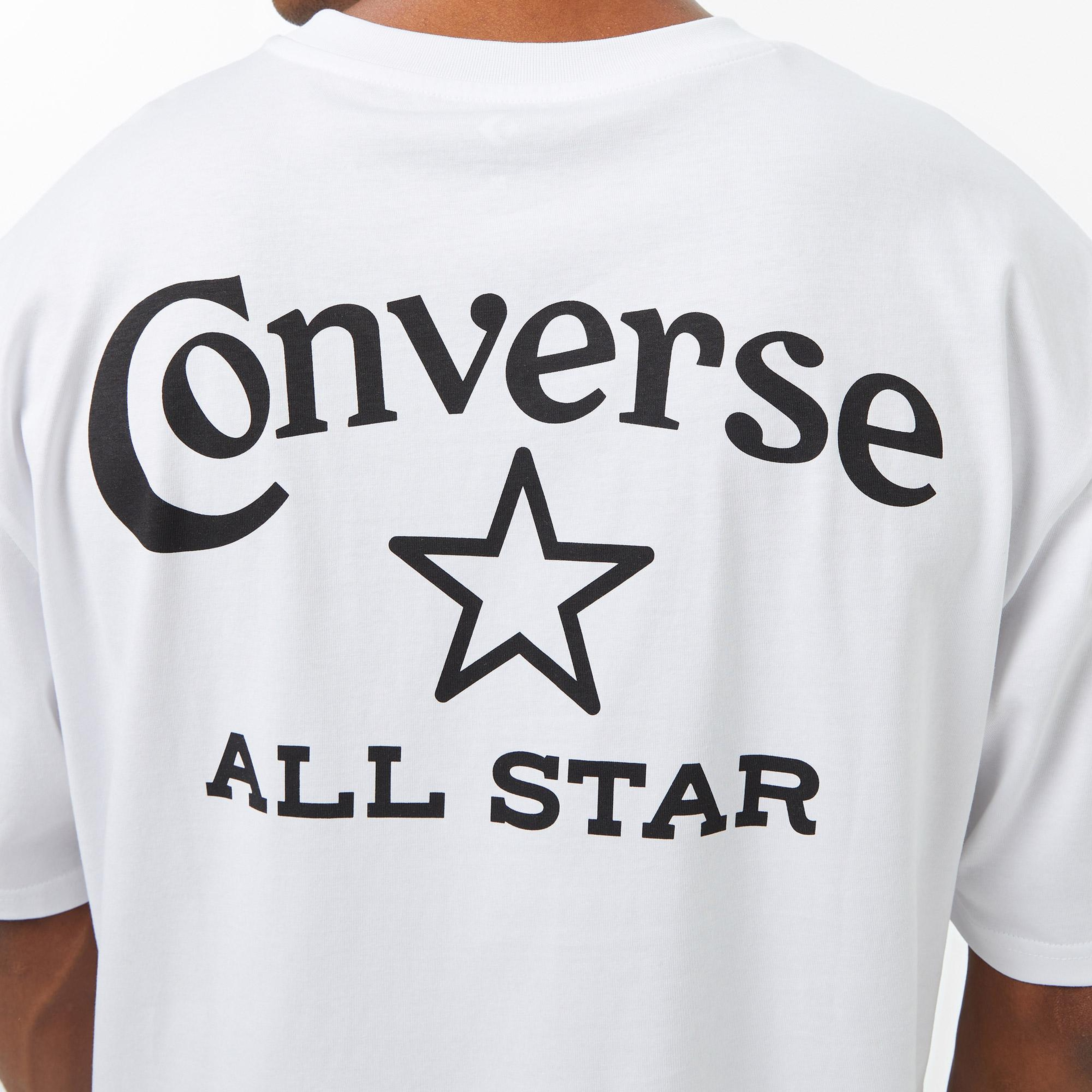 Converse Erkek Beyaz T-Shirt