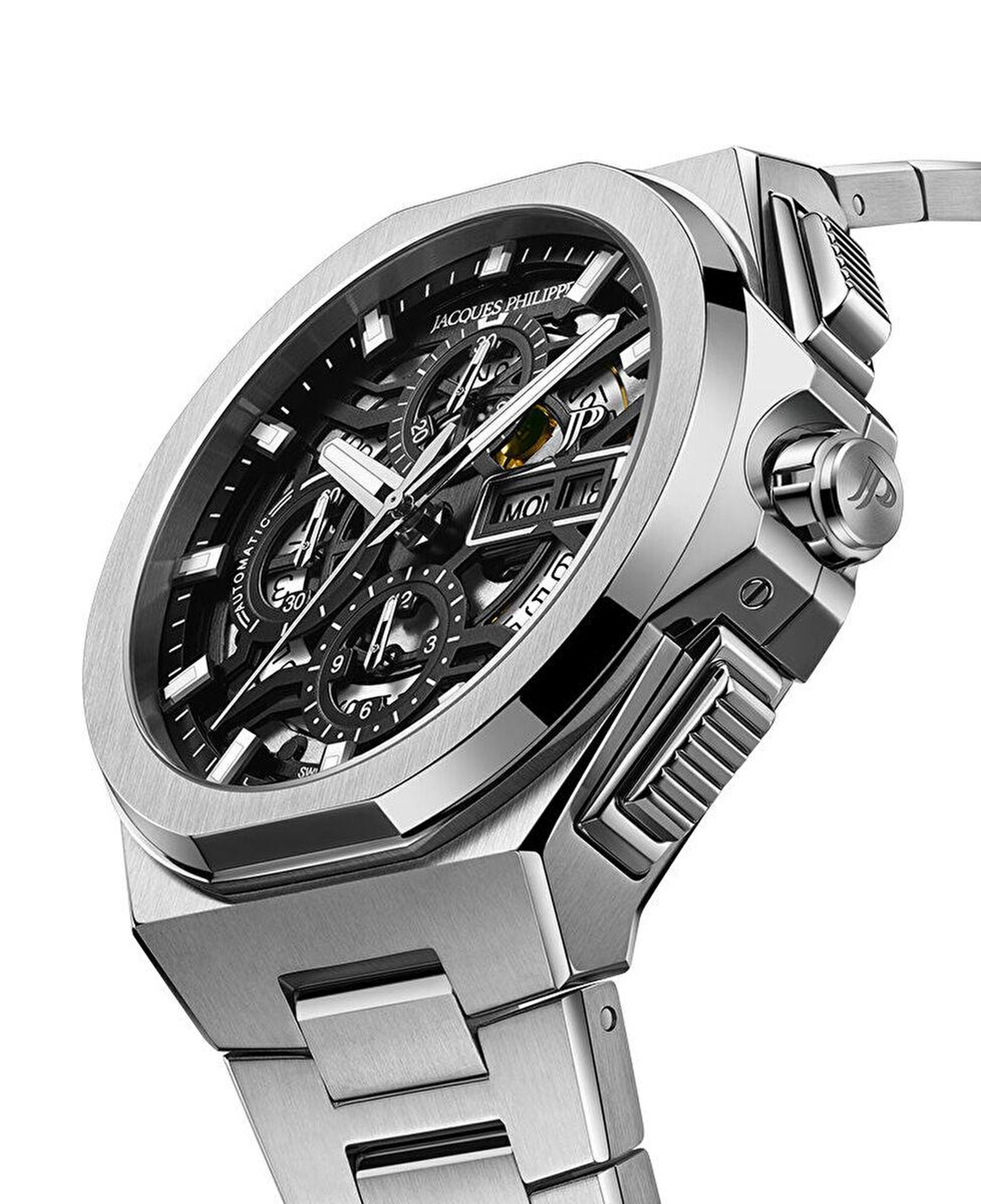 Jacques Philippe JPAGC6413X6BLK Erkek Kol Saati