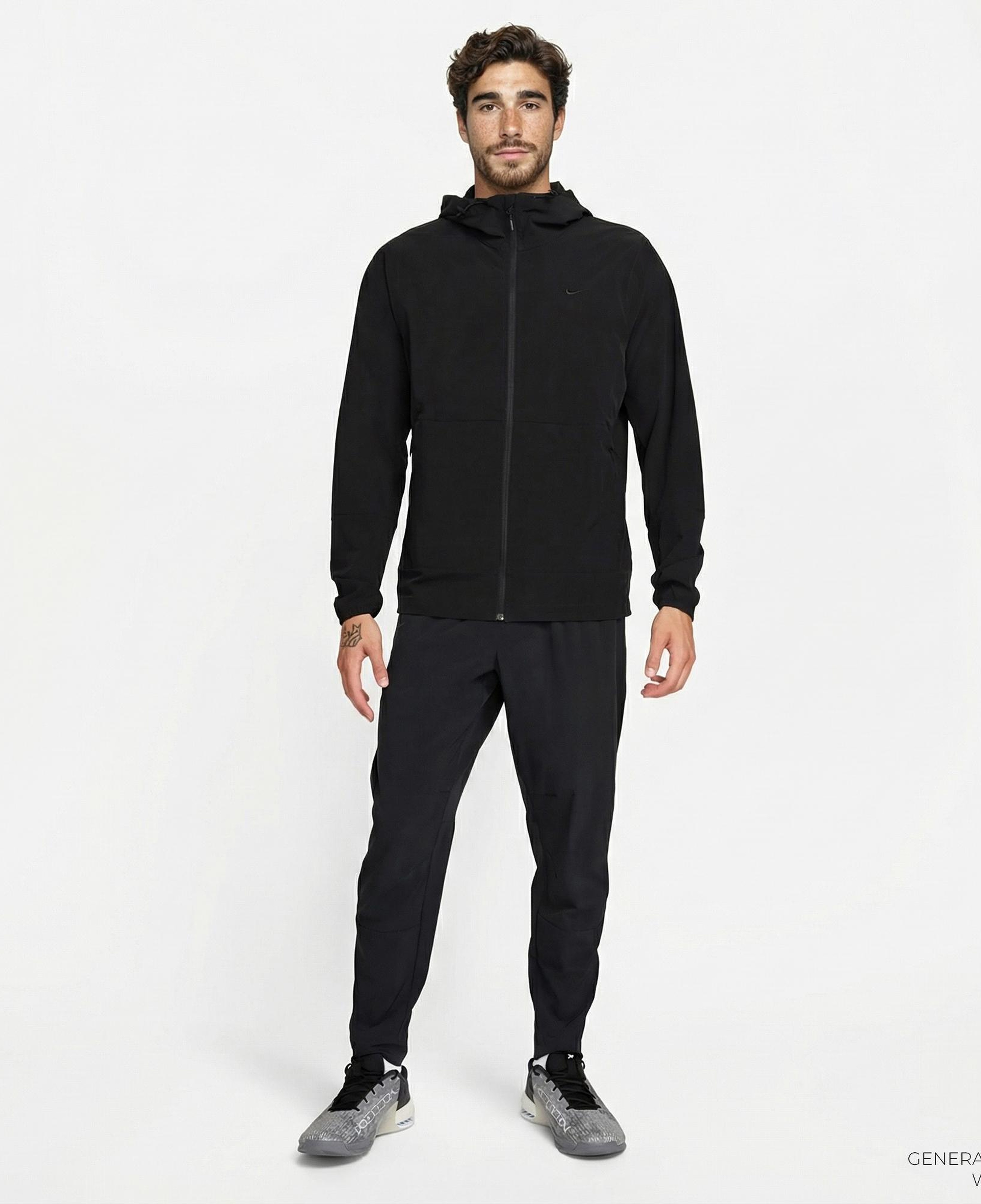 Nike Repel Unlimited Erkek Siyah Yağmurluk