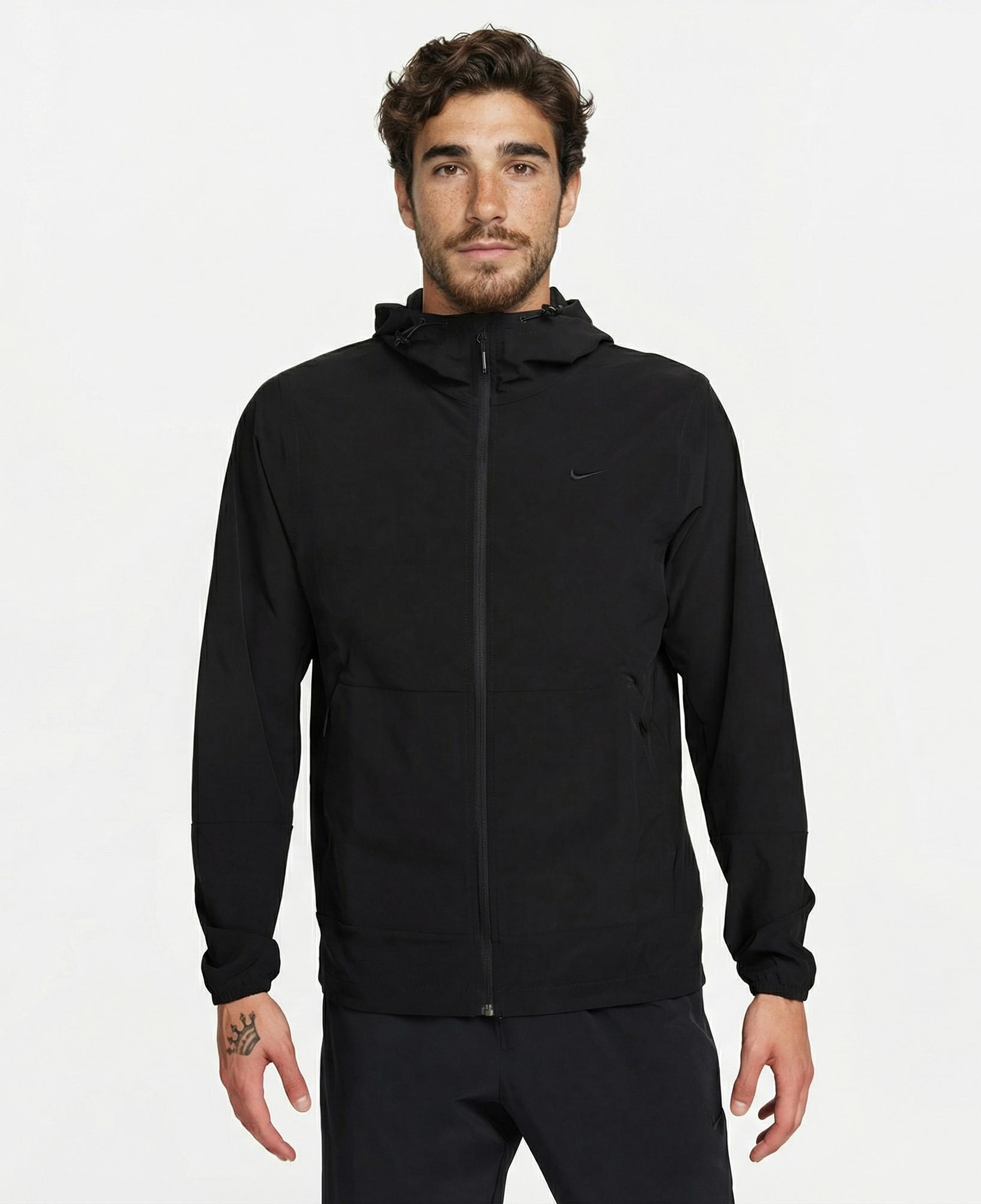 Nike Repel Unlimited Erkek Siyah Yağmurluk