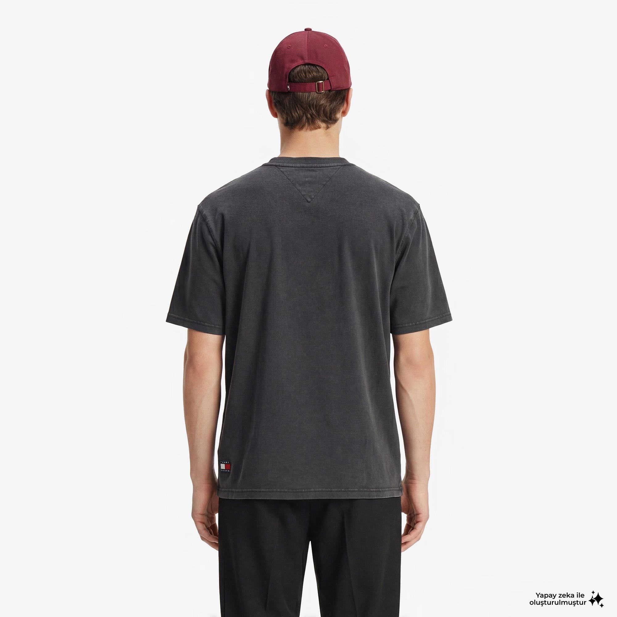 Tommy Hilfiger New Classics Erkek Siyah T-Shirt