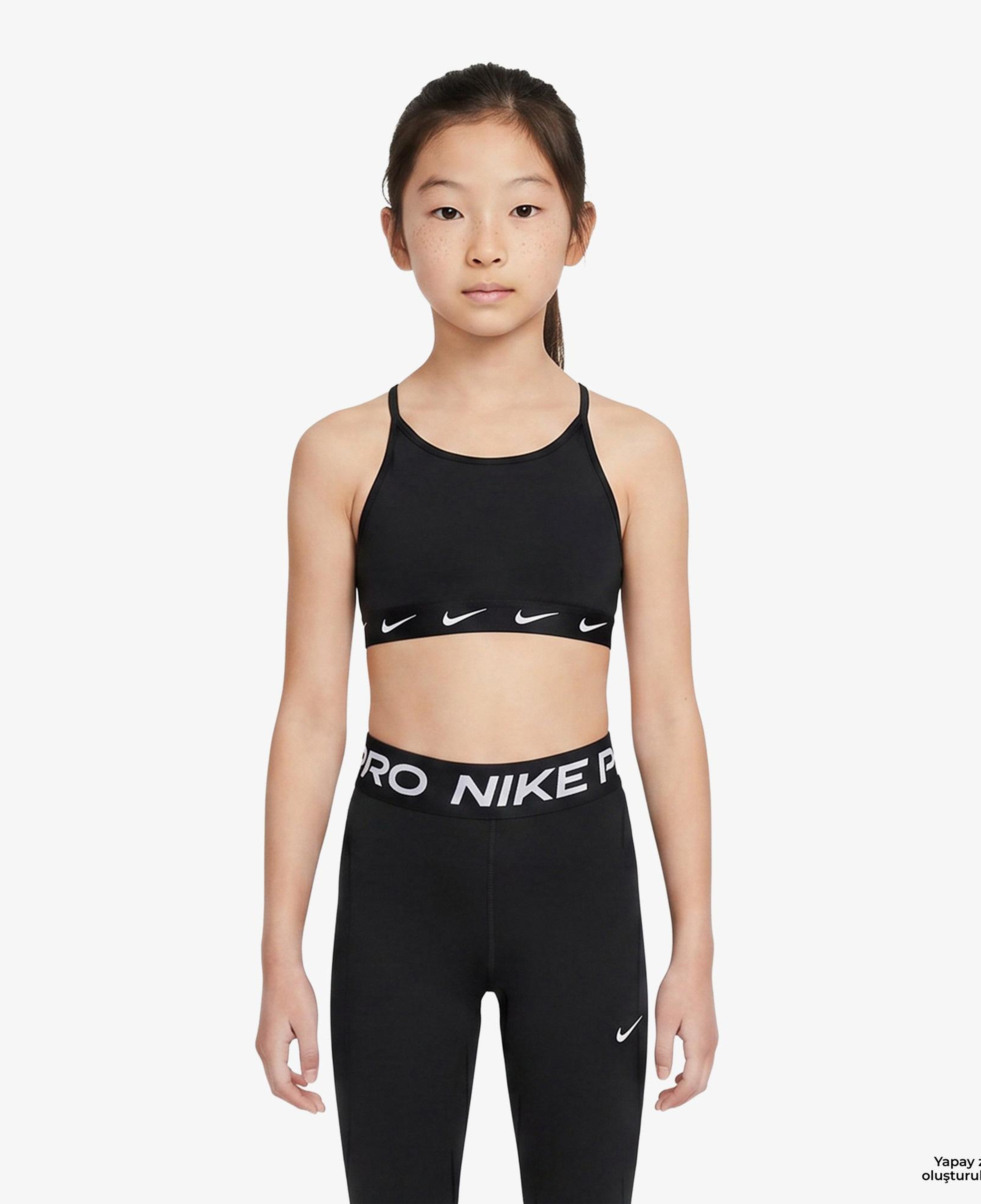 Nike Dri-Fit One Çocuk Siyah Bra