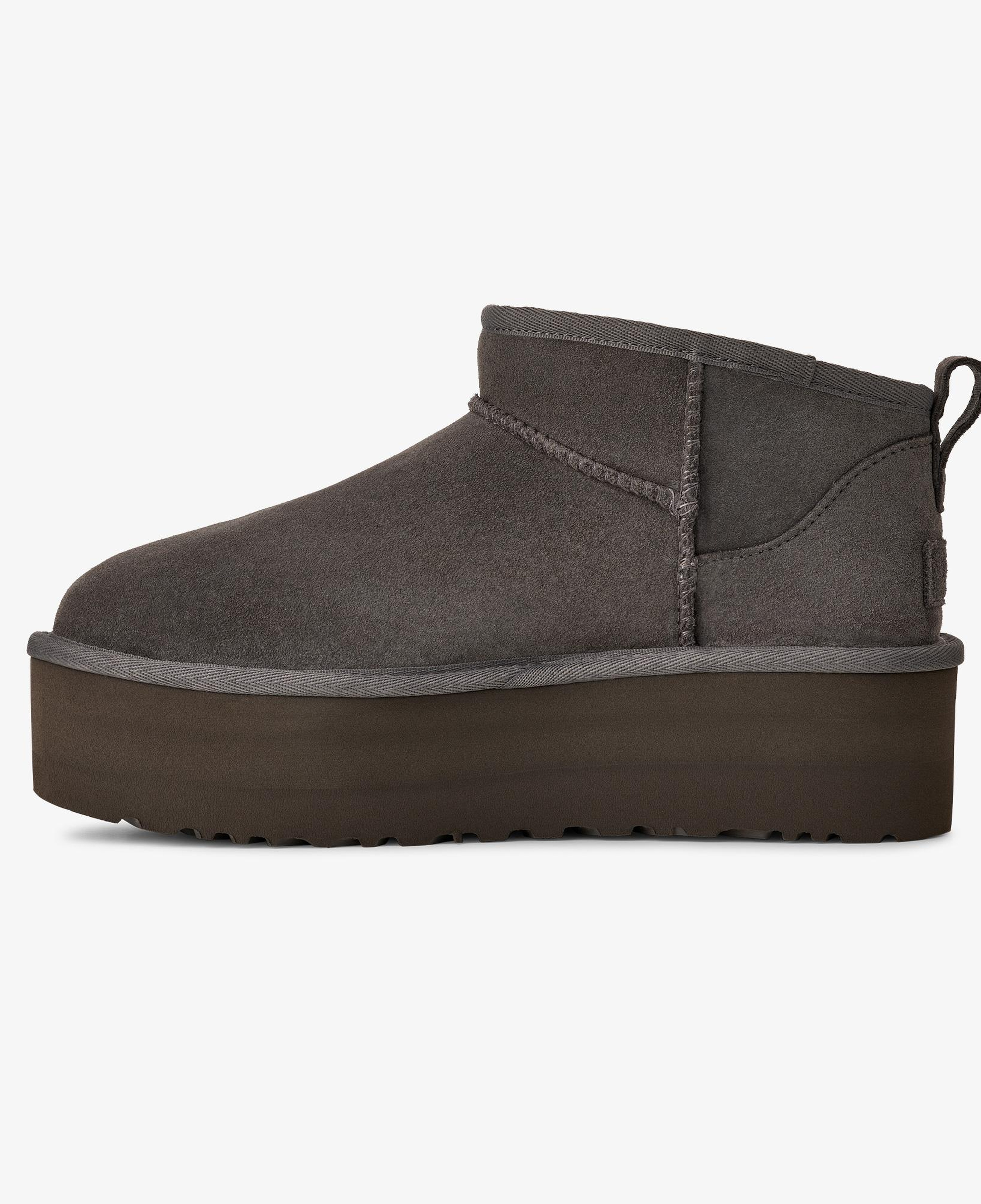 UGG Classic Ultra Mini Platform Kadın Antrasit Bot