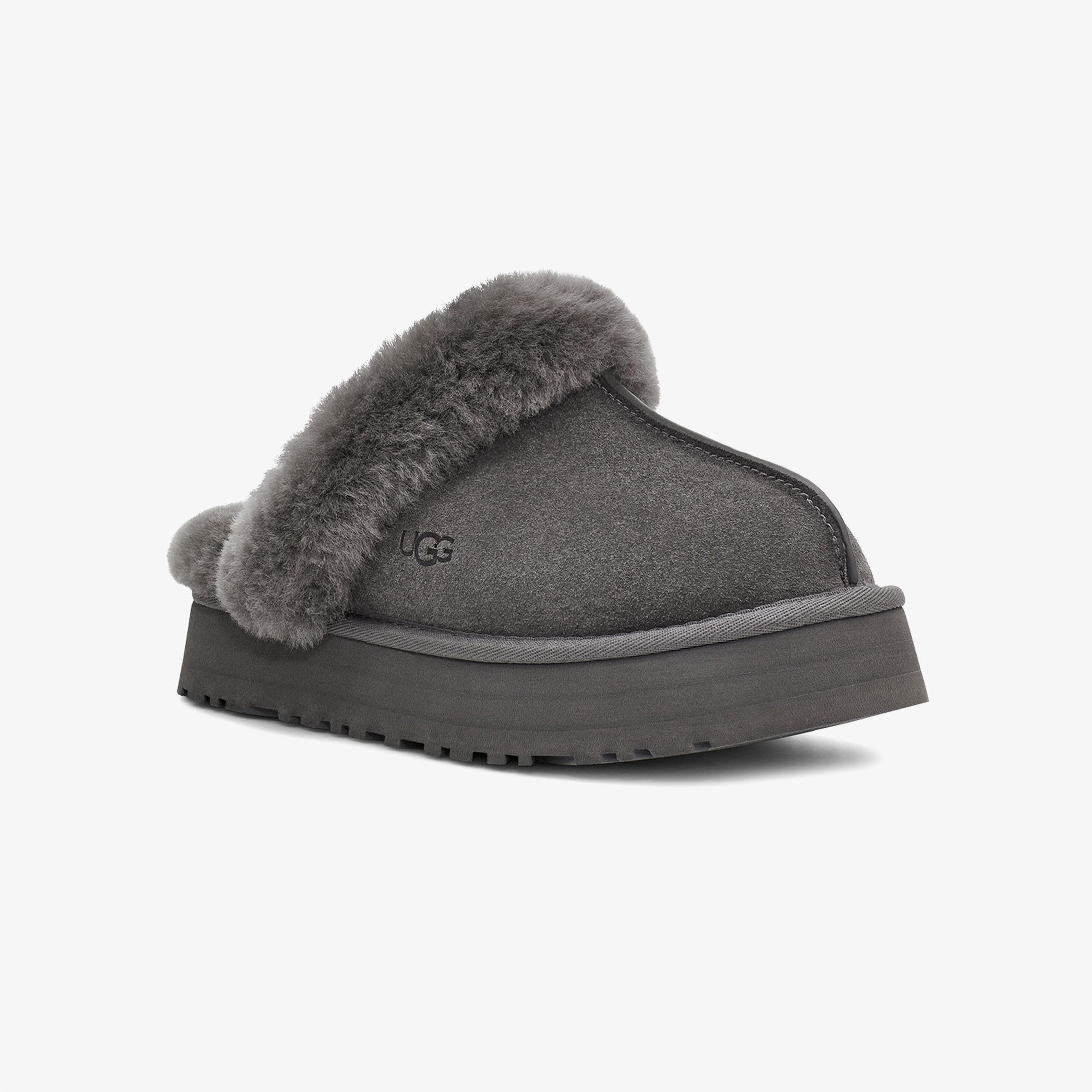 UGG Disquette Kadın Gri Terlik