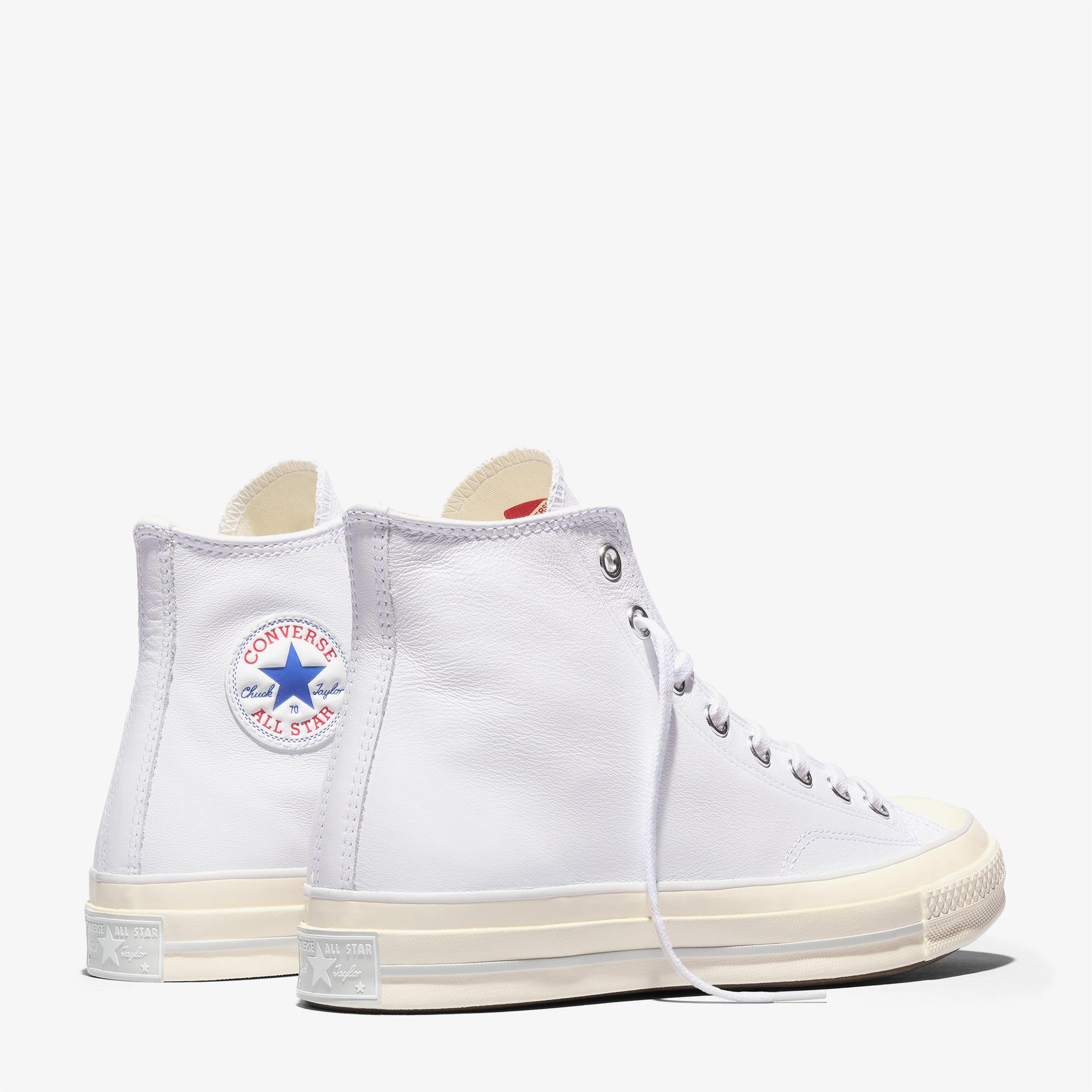 Converse Chuck 70 Unisex Beyaz Deri Sneaker